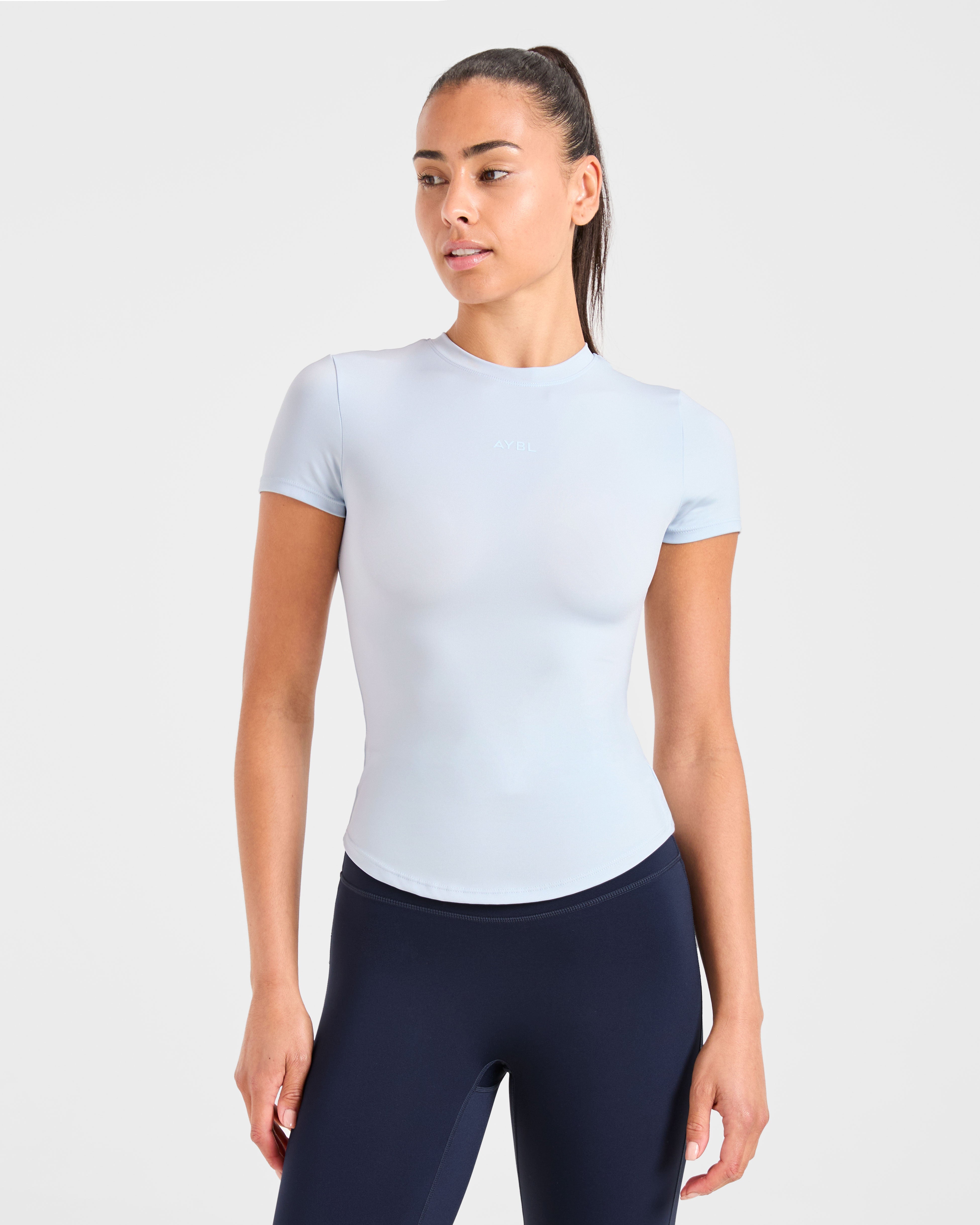 Sculpt T Shirt - Pastel Bleu