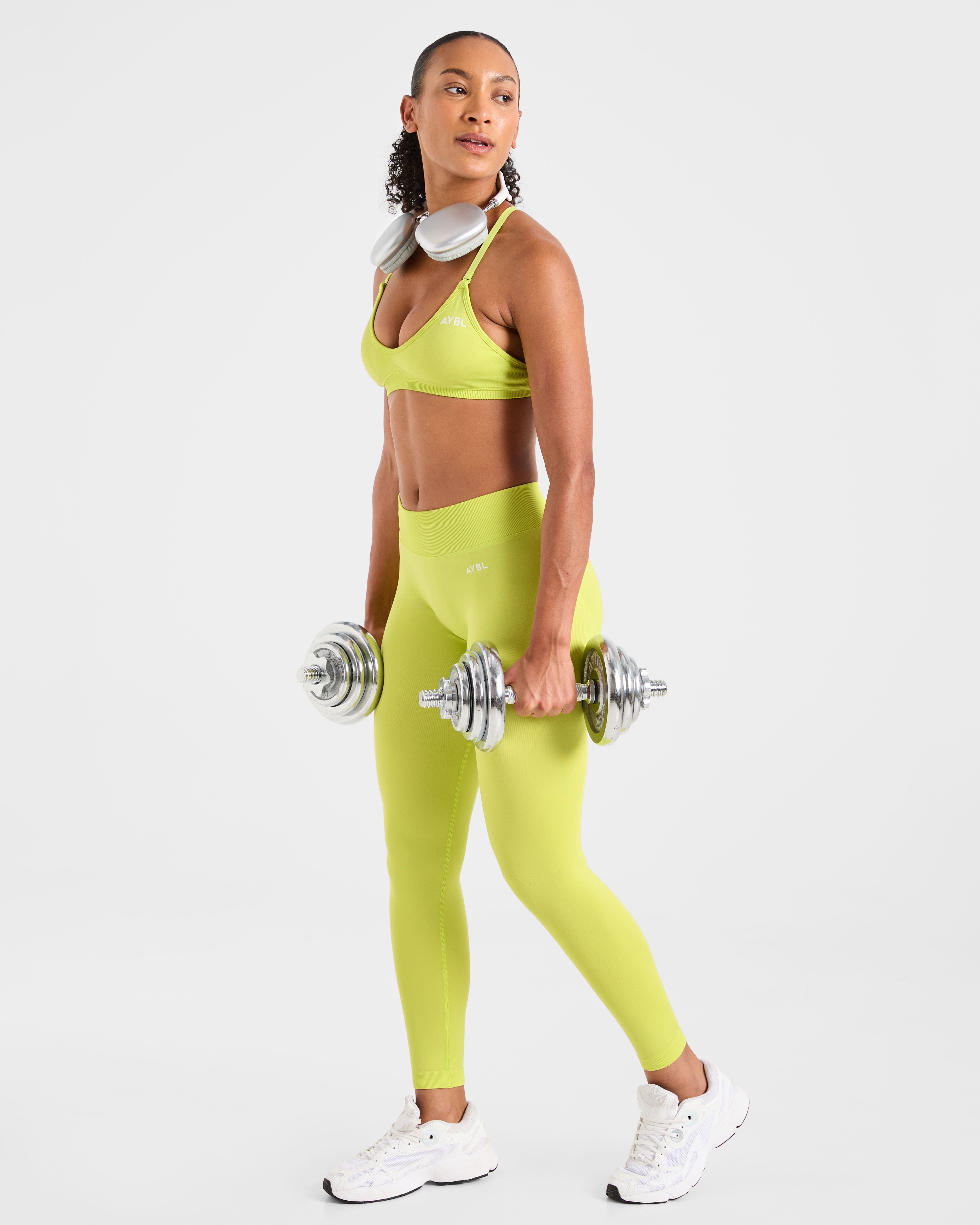 Adapt Seamless Leggings - Lime Vert