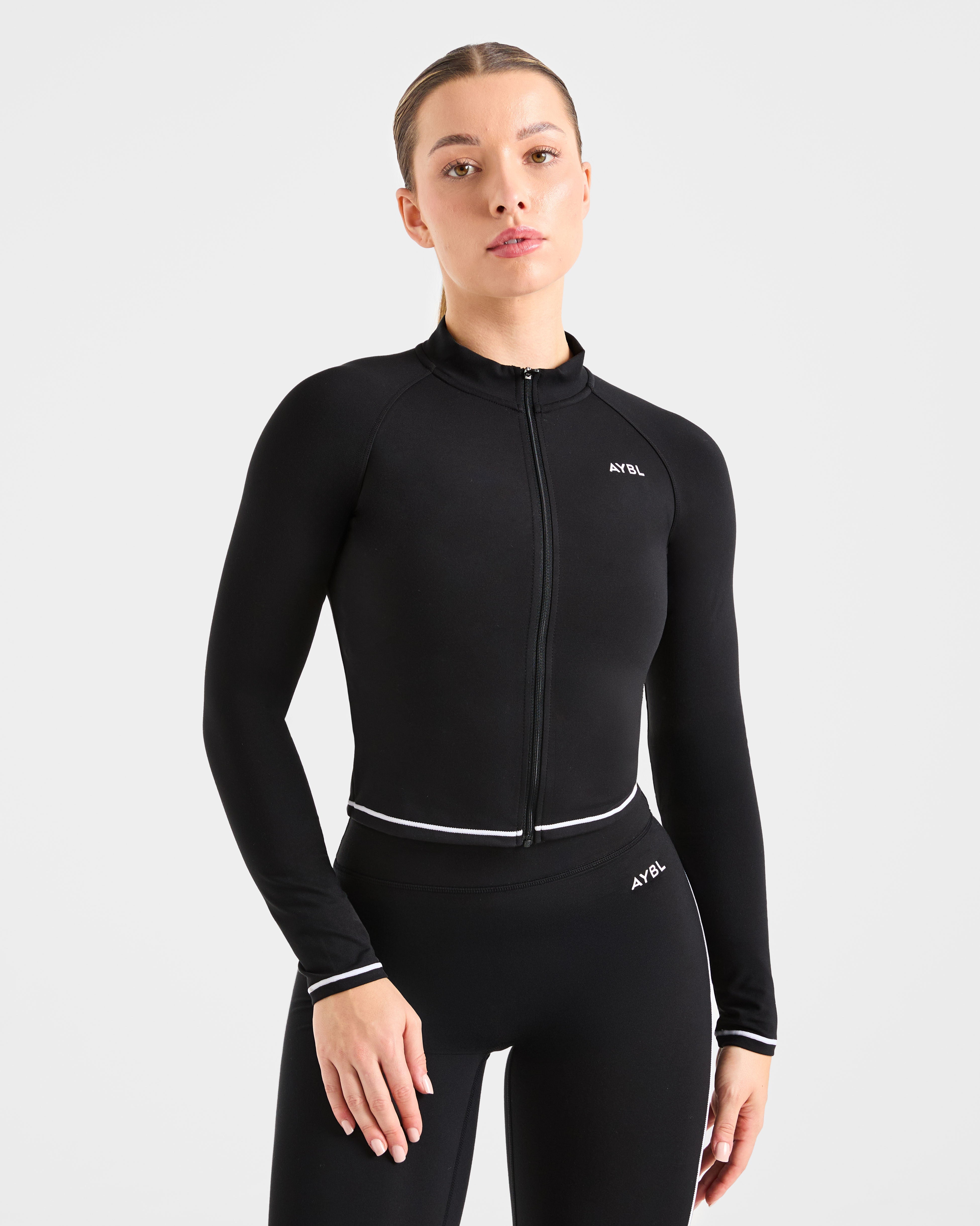 Form Zip Up Jacket - Noir