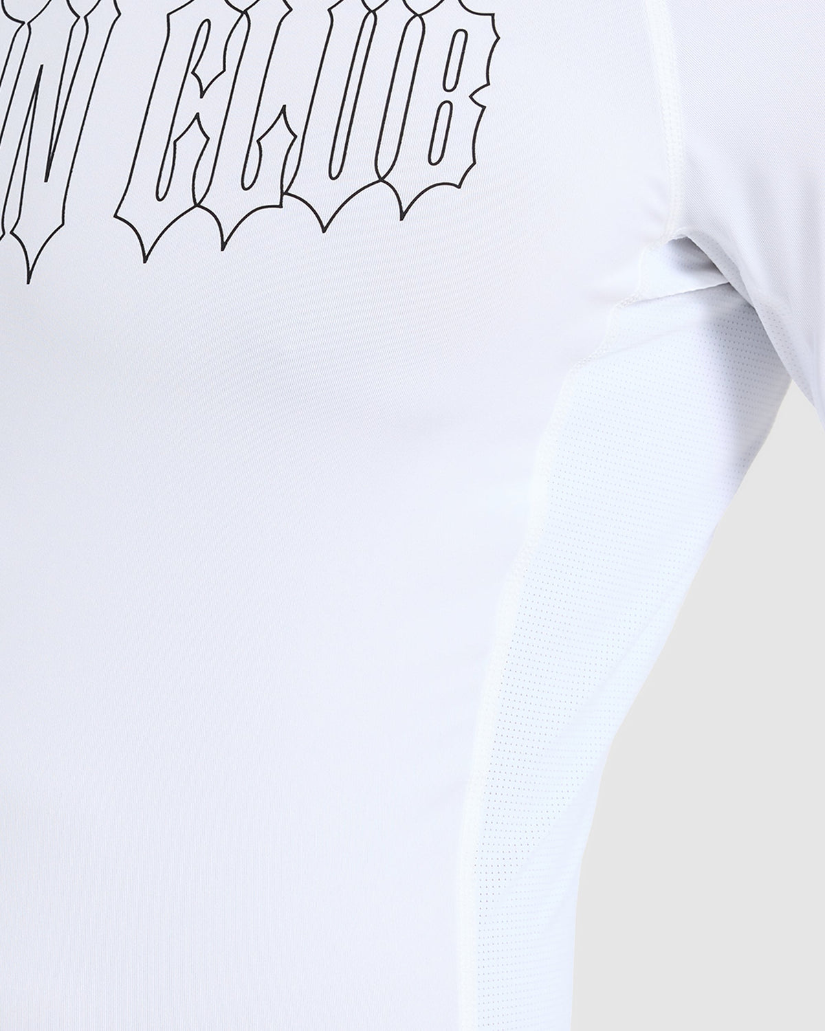 AYBL Iron Club Compression Long Sleeve - Blanc