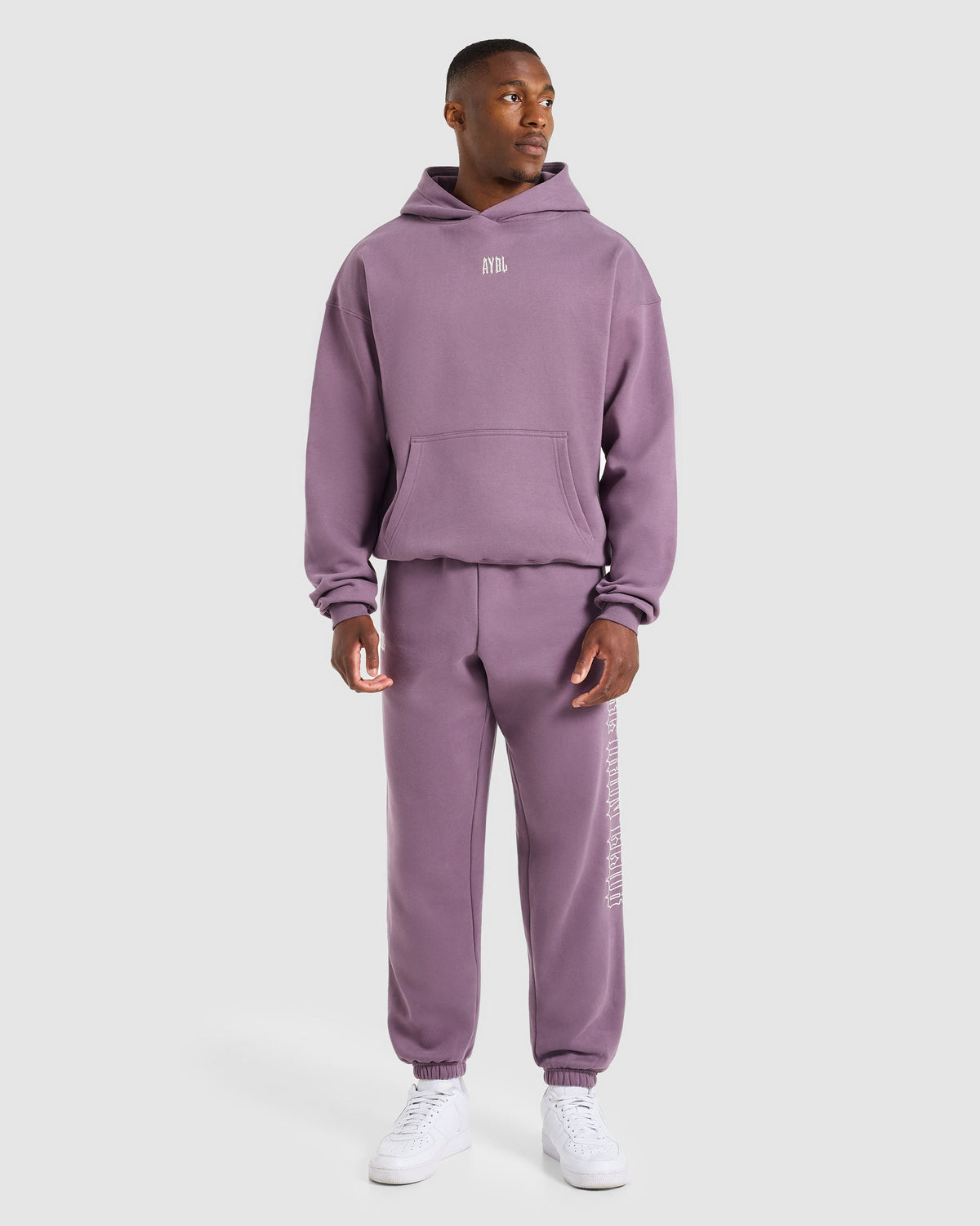 AYBL Iron Club Oversized Hoodie - Midnight Violet