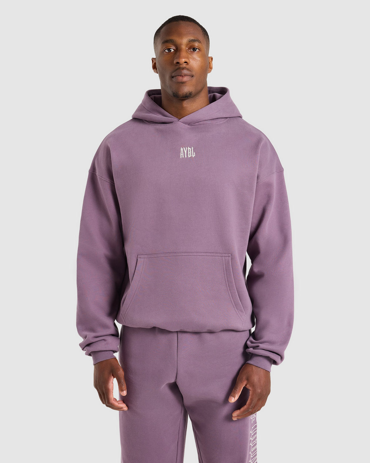 AYBL Iron Club Oversized Hoodie - Midnight Violet