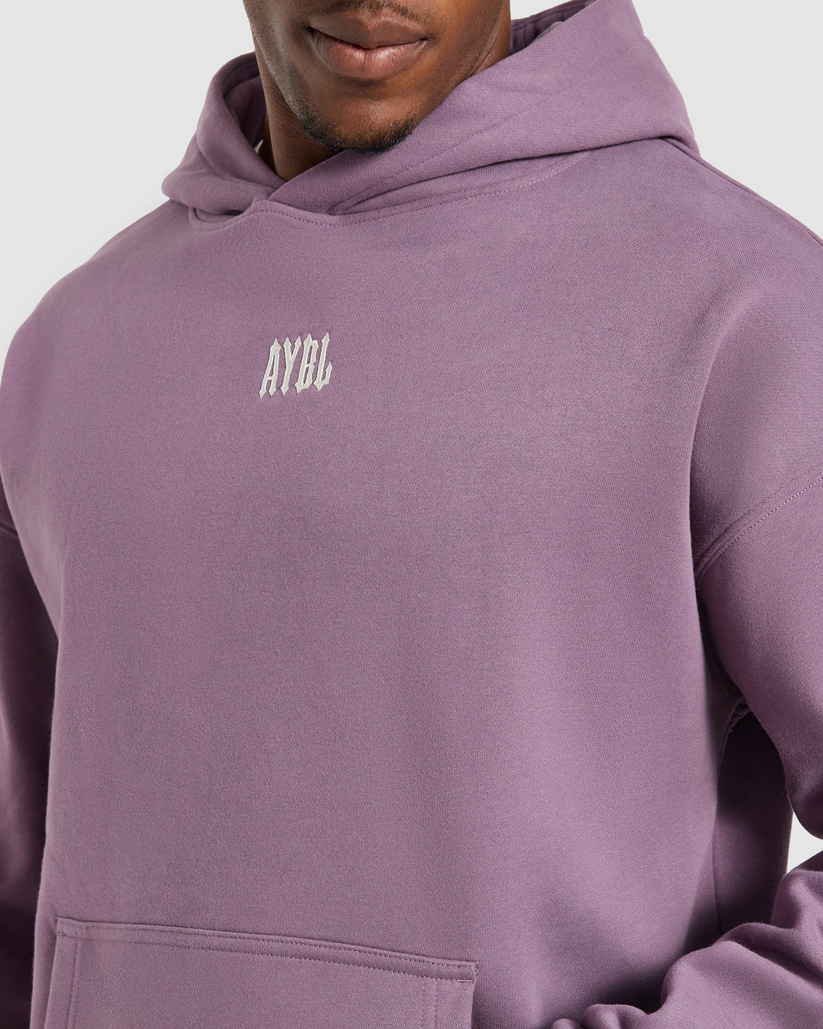 AYBL Iron Club Oversized Hoodie - Midnight Violet