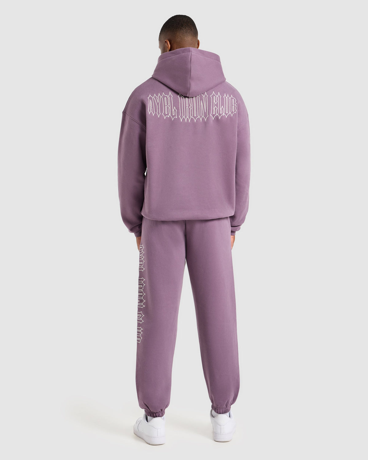 AYBL Iron Club Oversized Hoodie - Midnight Violet