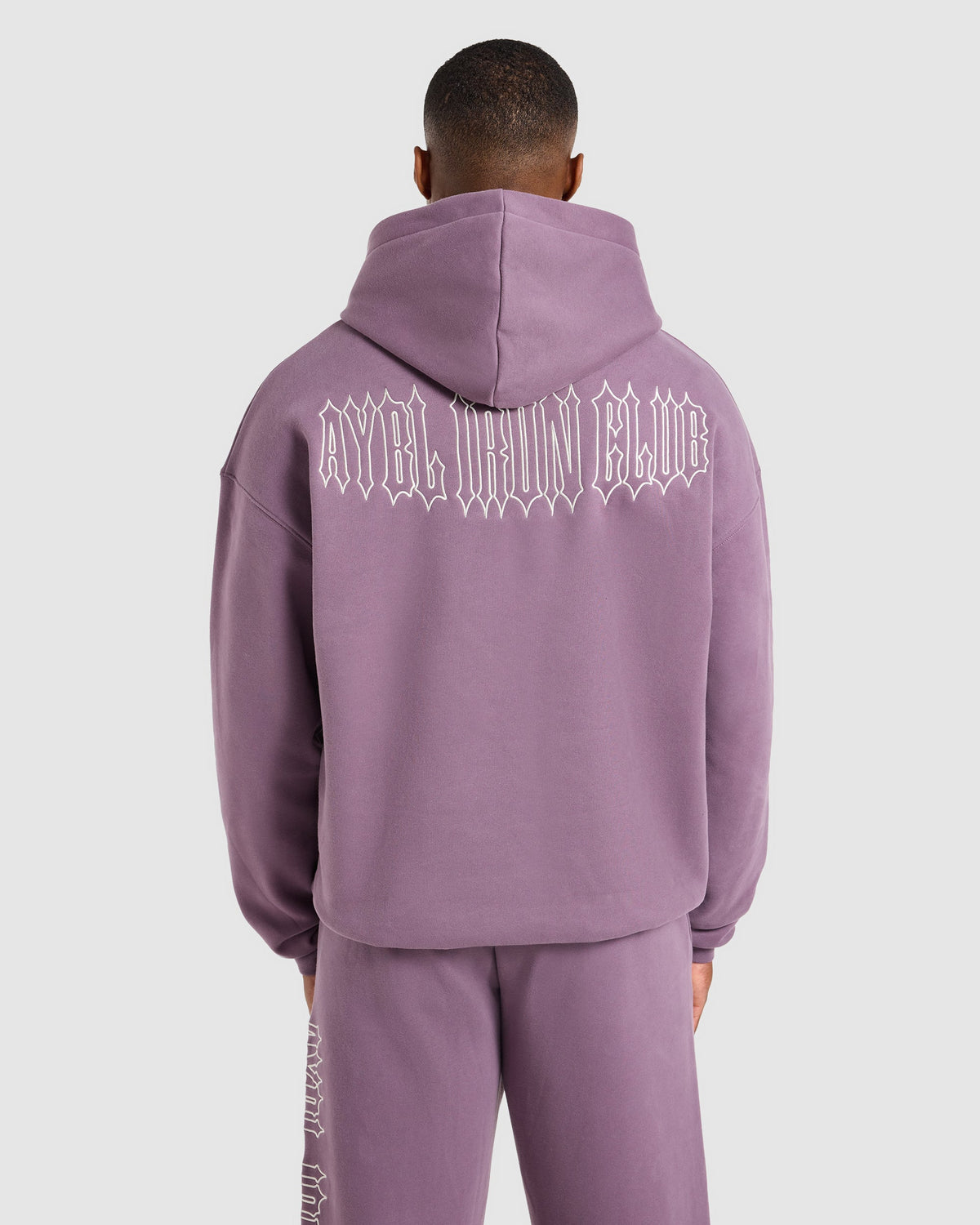 AYBL Iron Club Oversized Hoodie - Midnight Violet