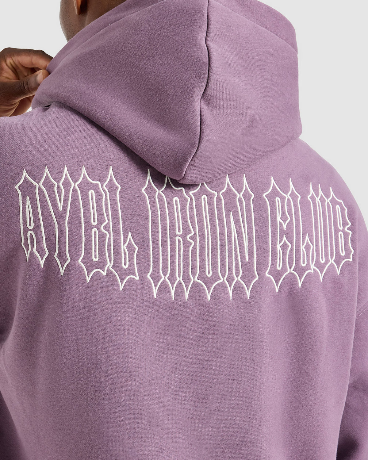AYBL Iron Club Oversized Hoodie - Midnight Violet