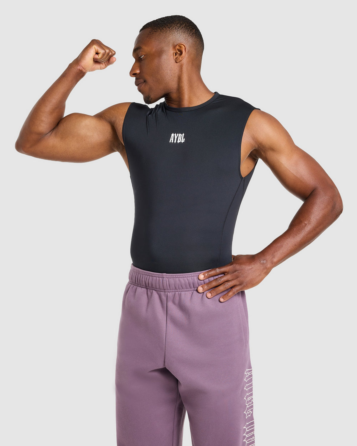 AYBL Iron Club Compression Tank - Noir