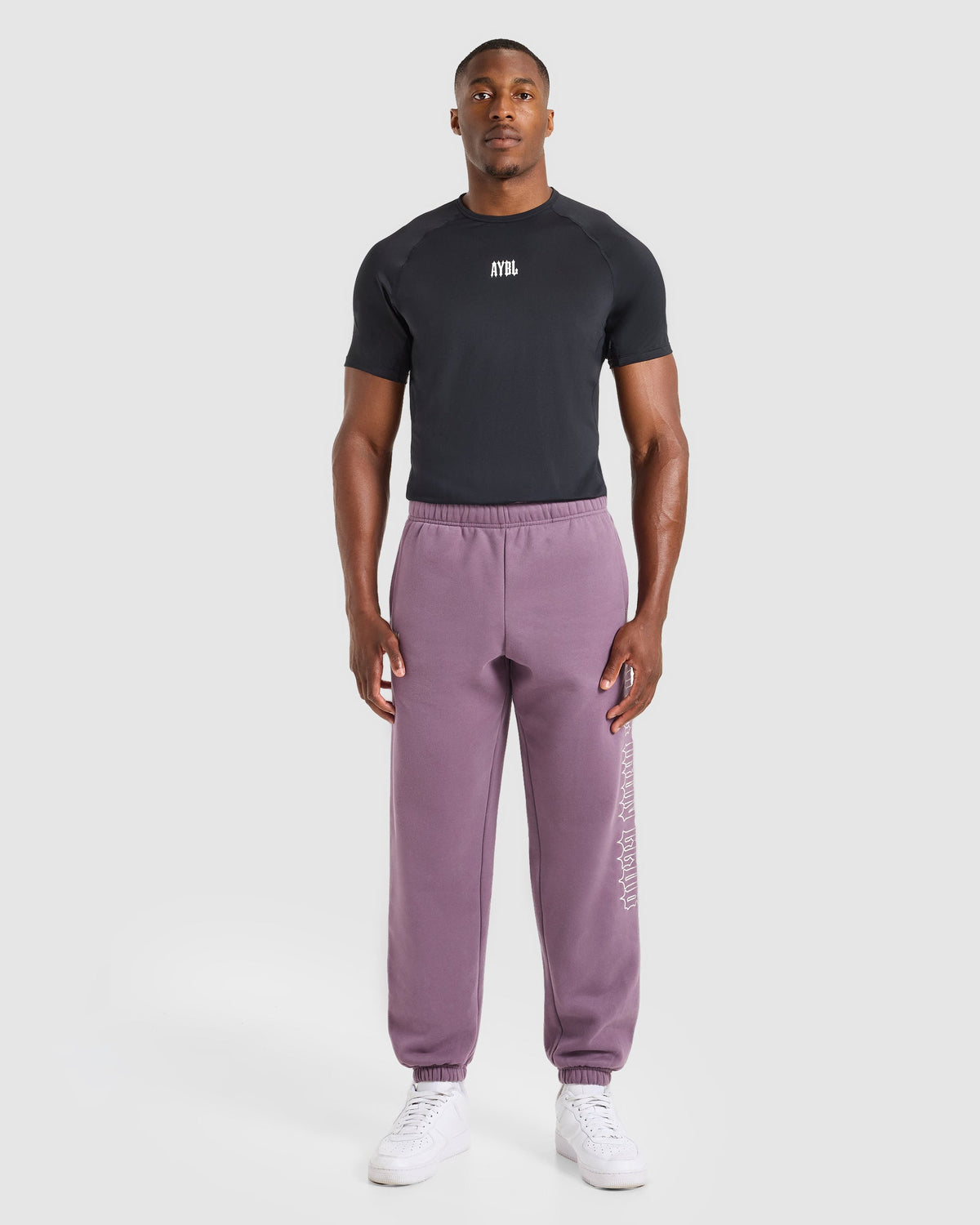 AYBL Iron Club Compression Relaxed T Shirt - Noir