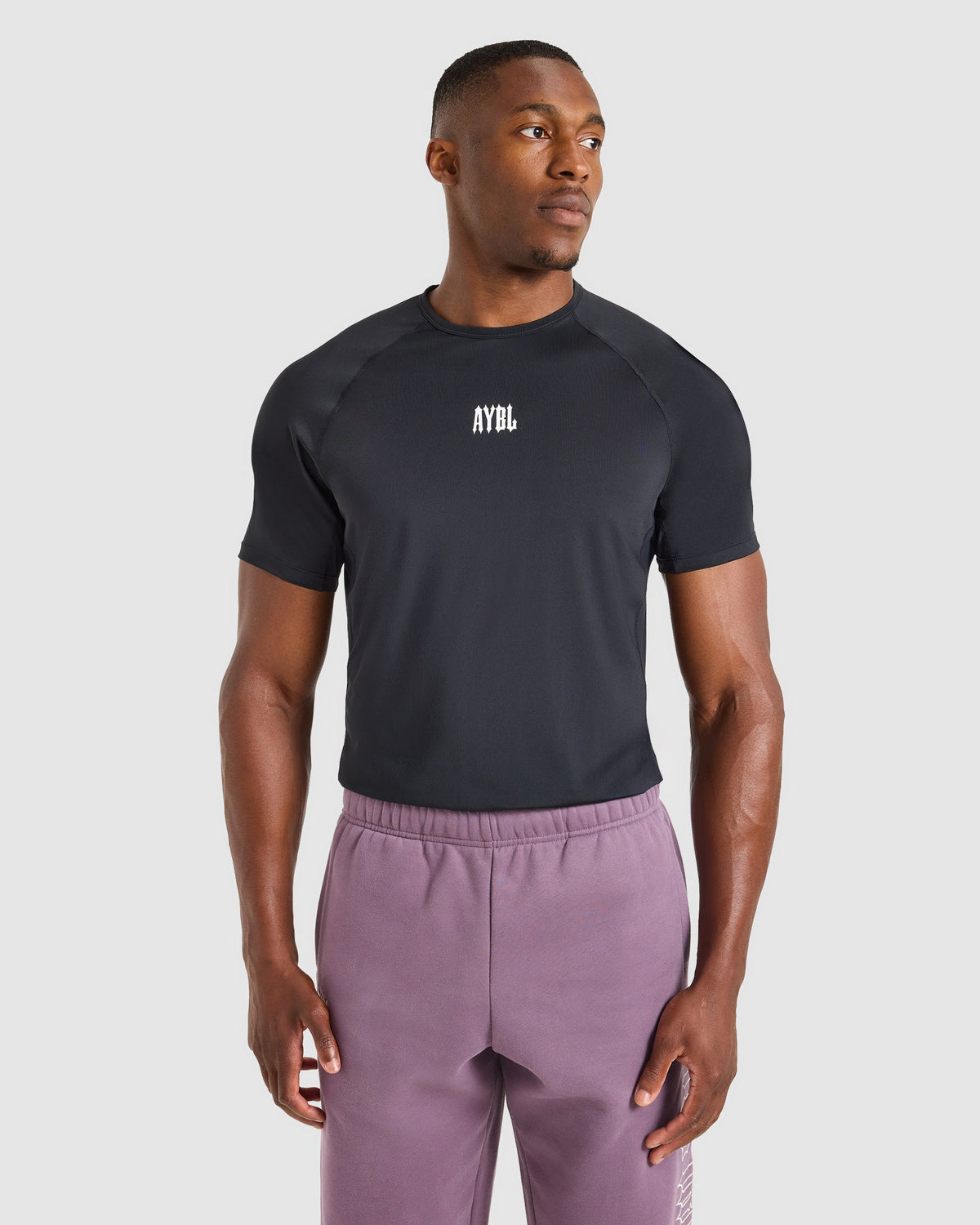 AYBL Iron Club Compression Relaxed T Shirt - Noir