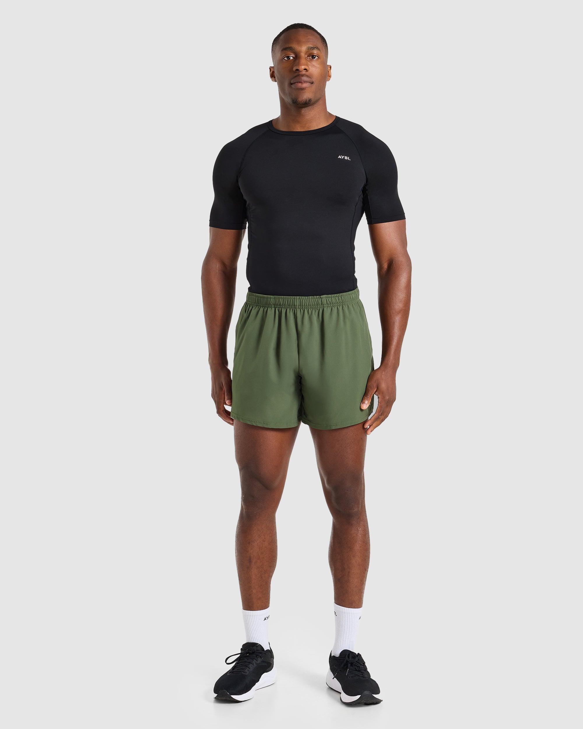 Core 5" Shorts - Army Vert