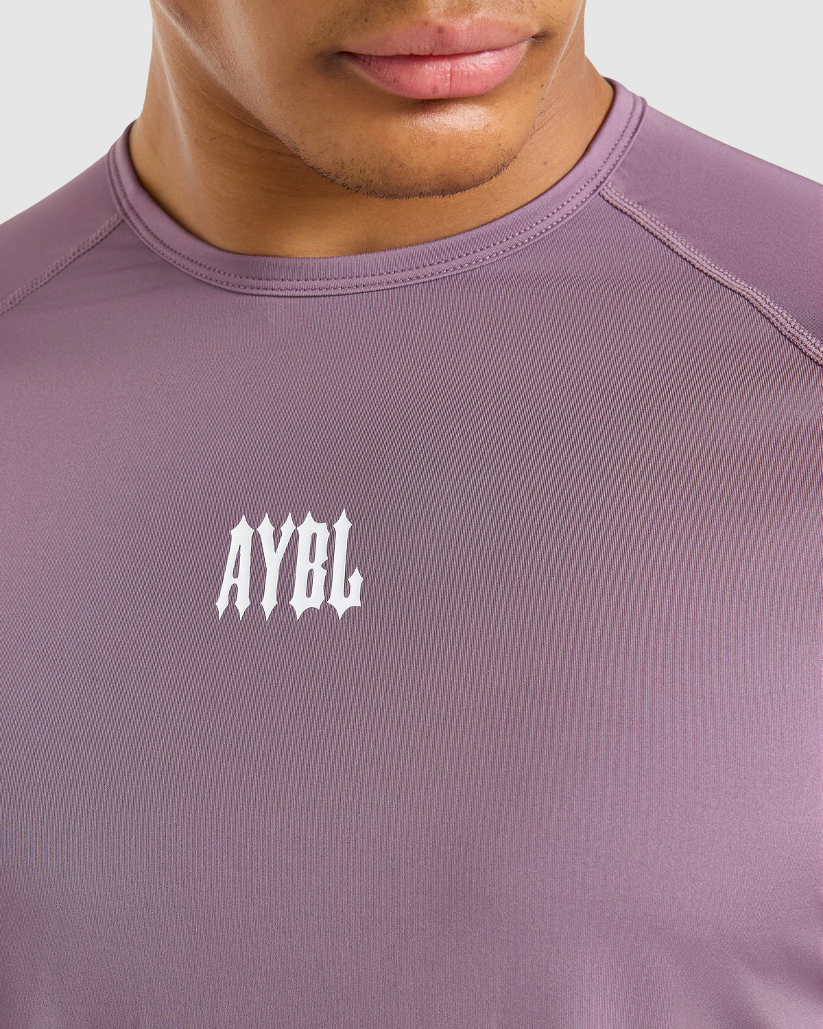 AYBL Iron Club Compression Relaxed T Shirt - Midnight Violet