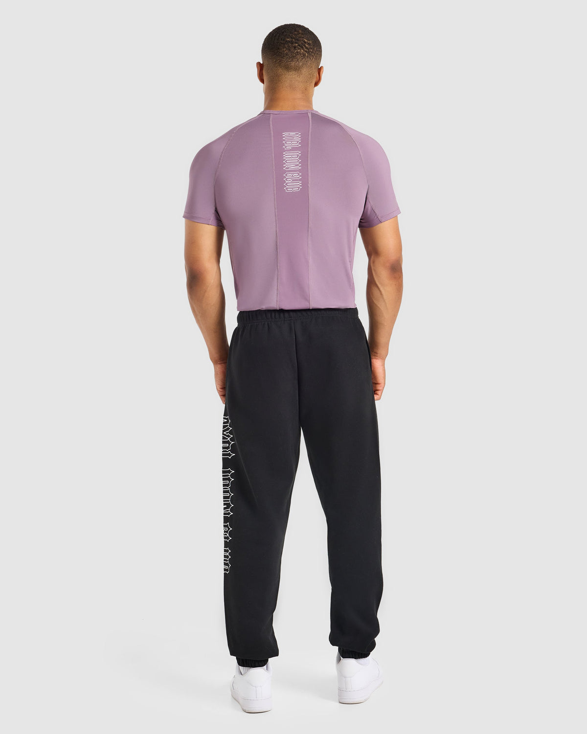 AYBL Iron Club Compression Relaxed T Shirt - Midnight Violet
