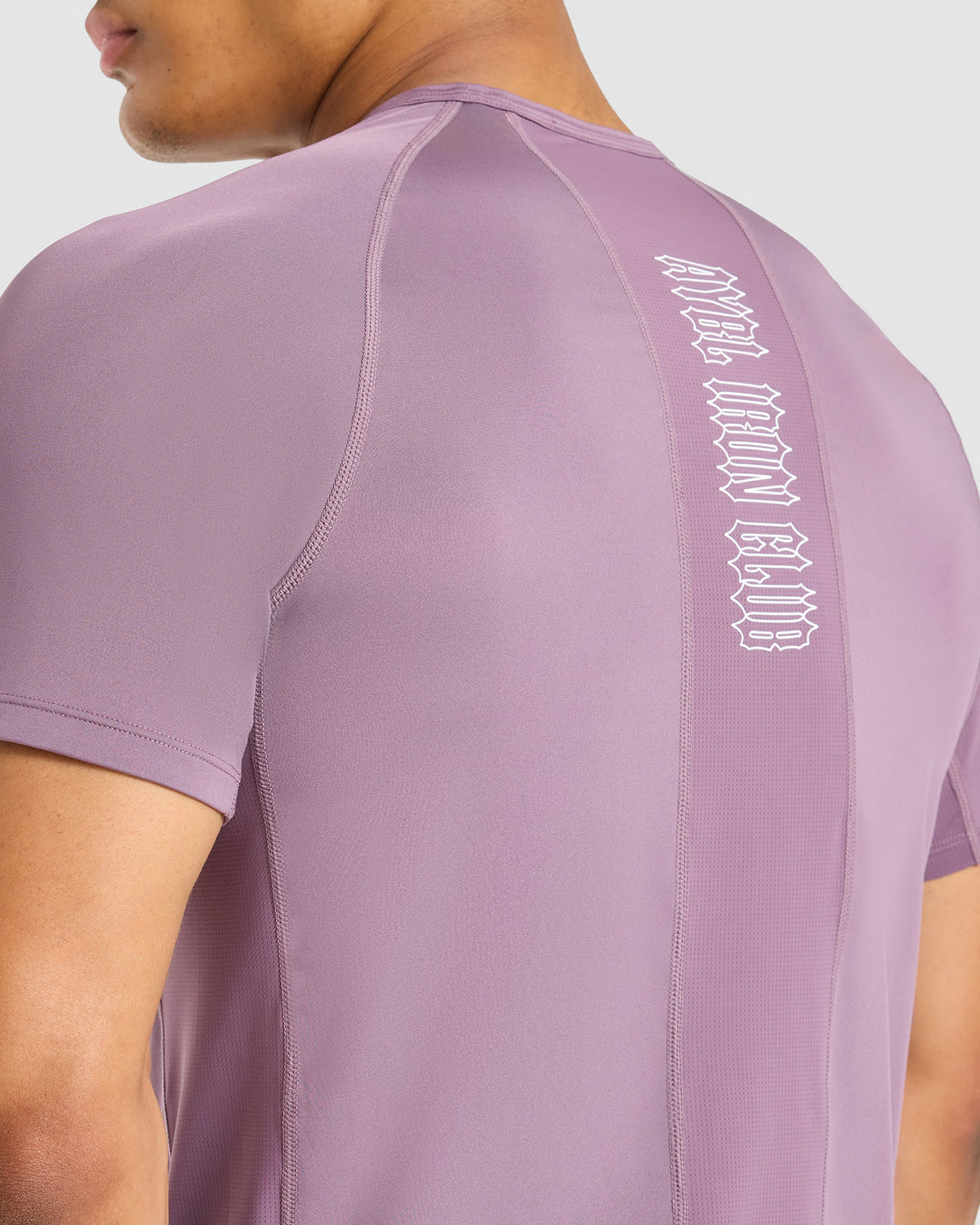 AYBL Iron Club Compression Relaxed T Shirt - Midnight Violet