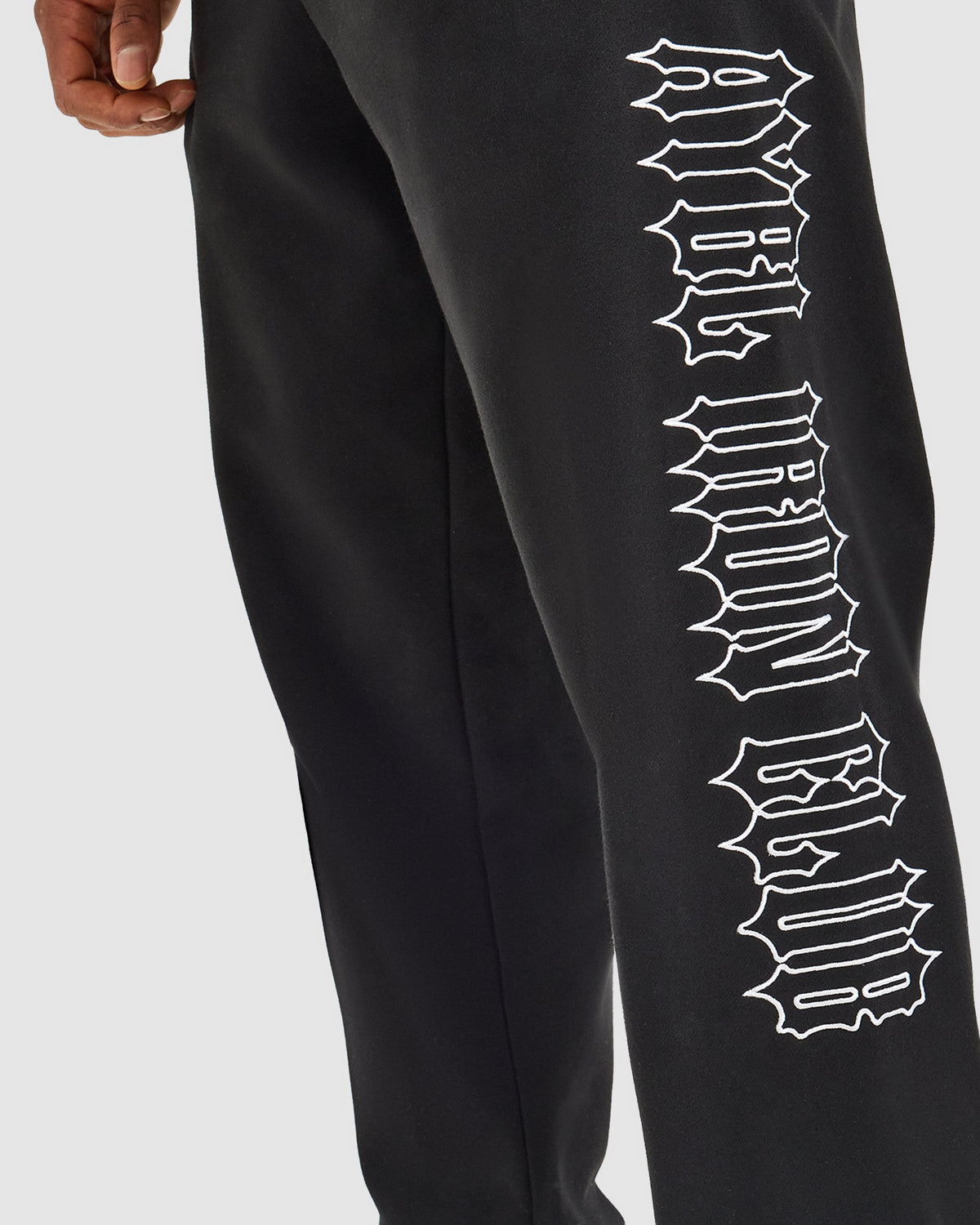 AYBL Iron Club Oversized Joggers - Noir