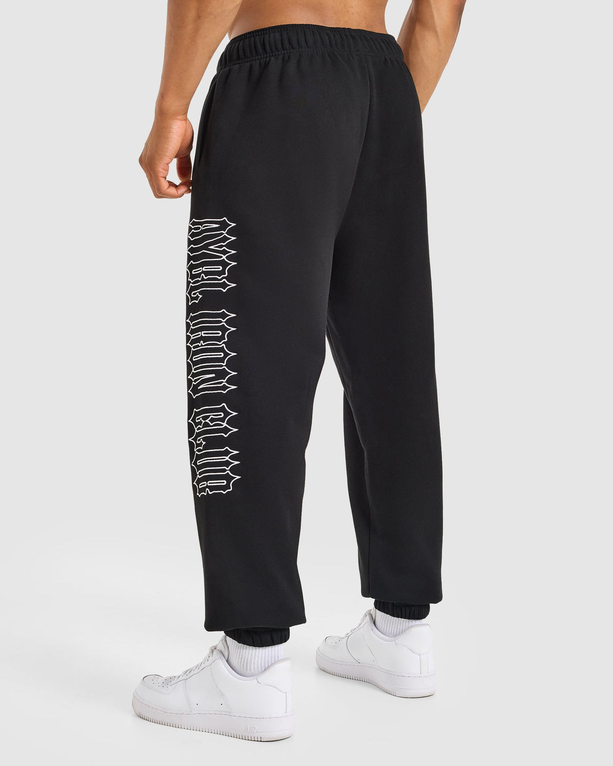 AYBL Iron Club Oversized Joggers - Noir