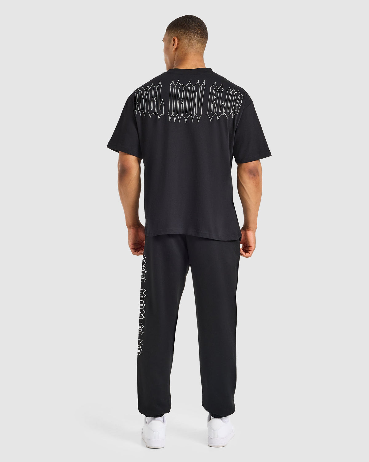 AYBL Iron Club Oversized Joggers - Noir
