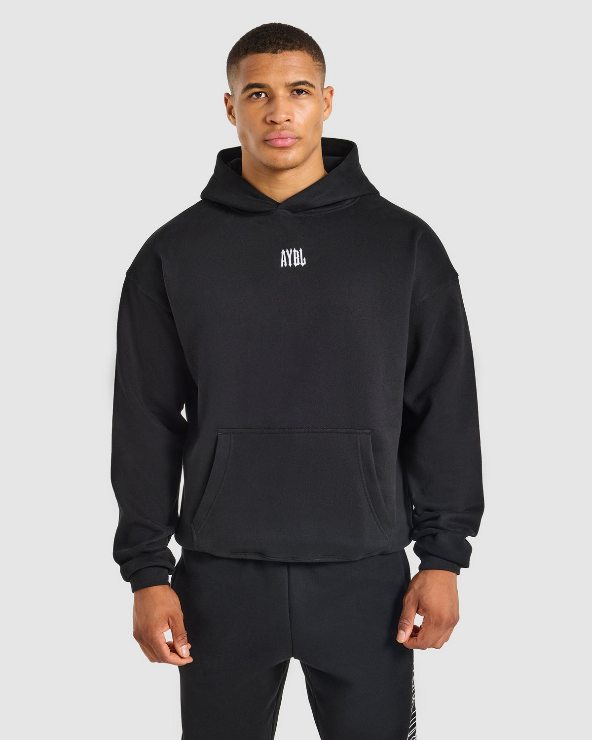 AYBL Iron Club Oversized Hoodie - Noir