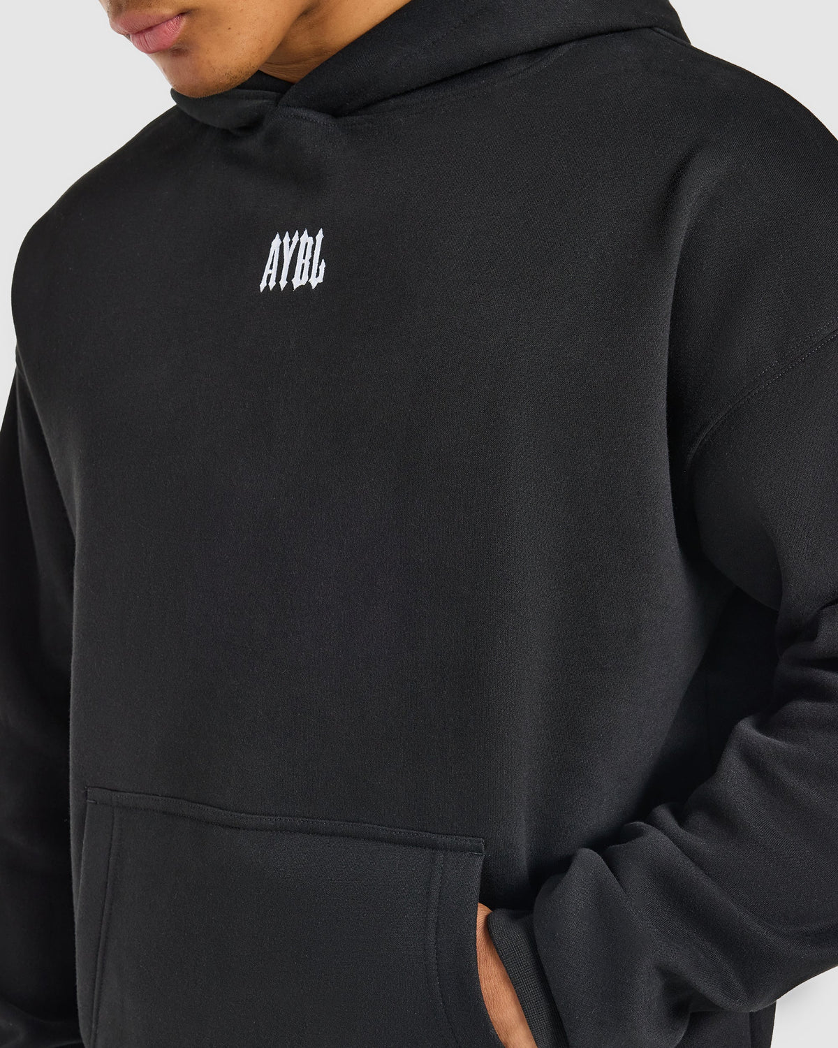 AYBL Iron Club Oversized Hoodie - Noir