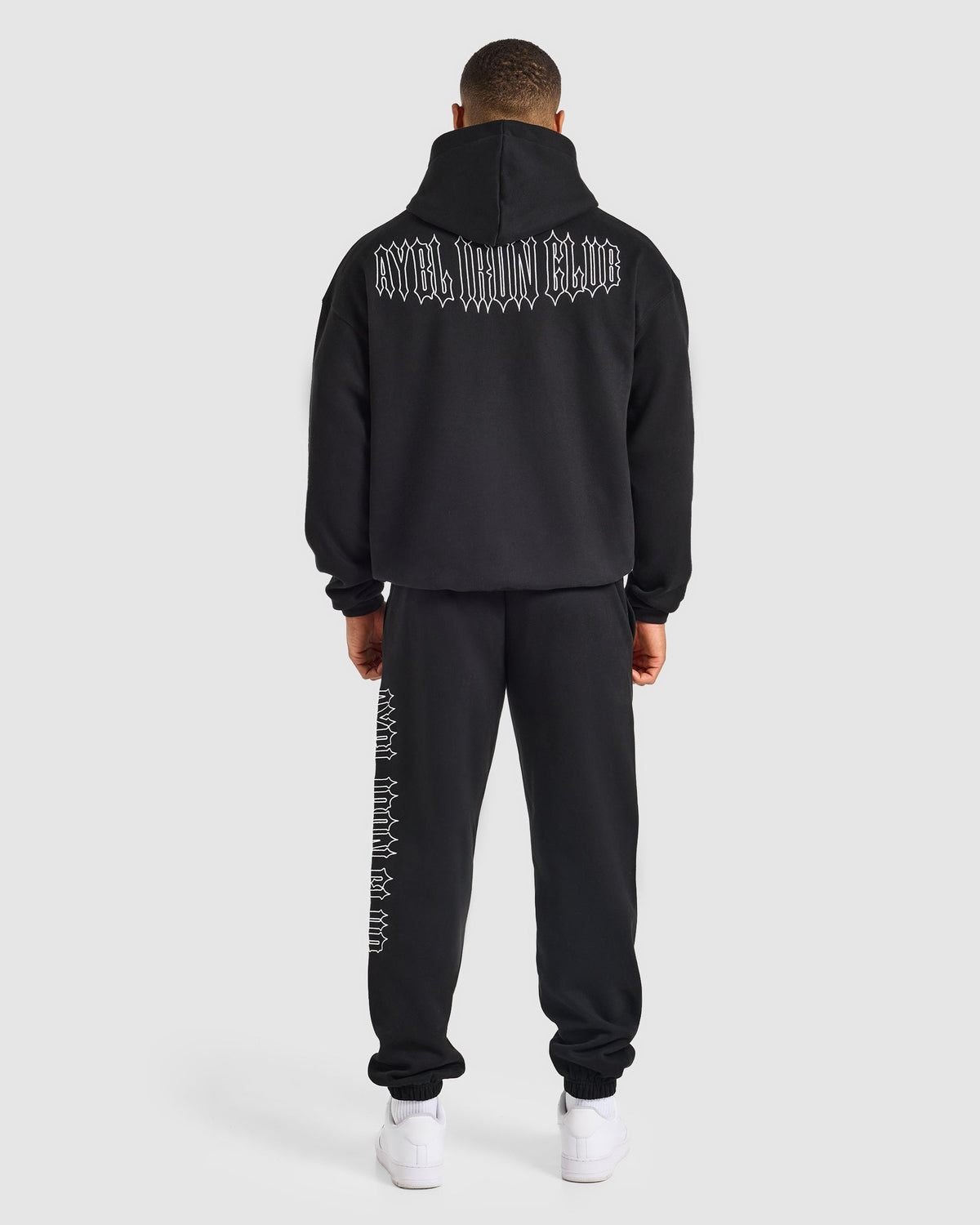 AYBL Iron Club Oversized Hoodie - Noir