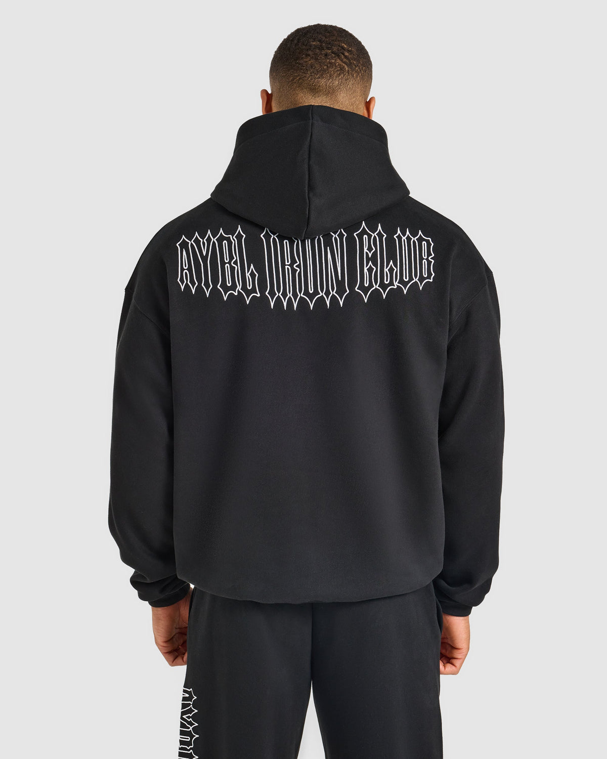 AYBL Iron Club Oversized Hoodie - Noir