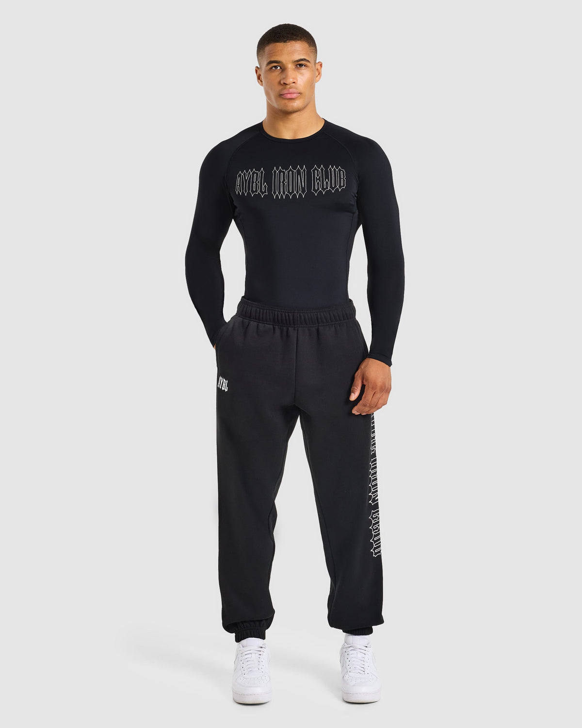 AYBL Iron Club Compression Long Sleeve - Noir