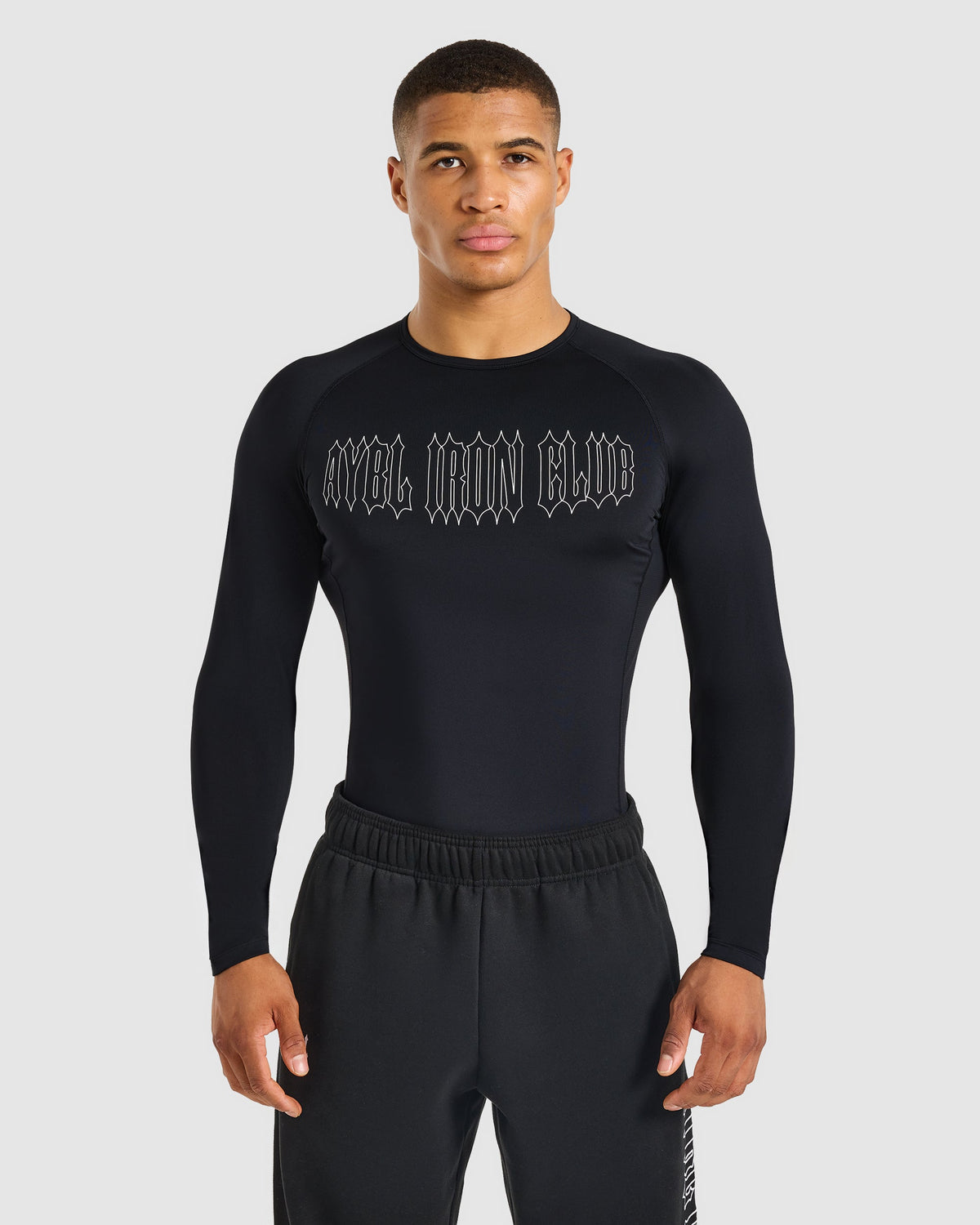 AYBL Iron Club Compression Long Sleeve - Noir