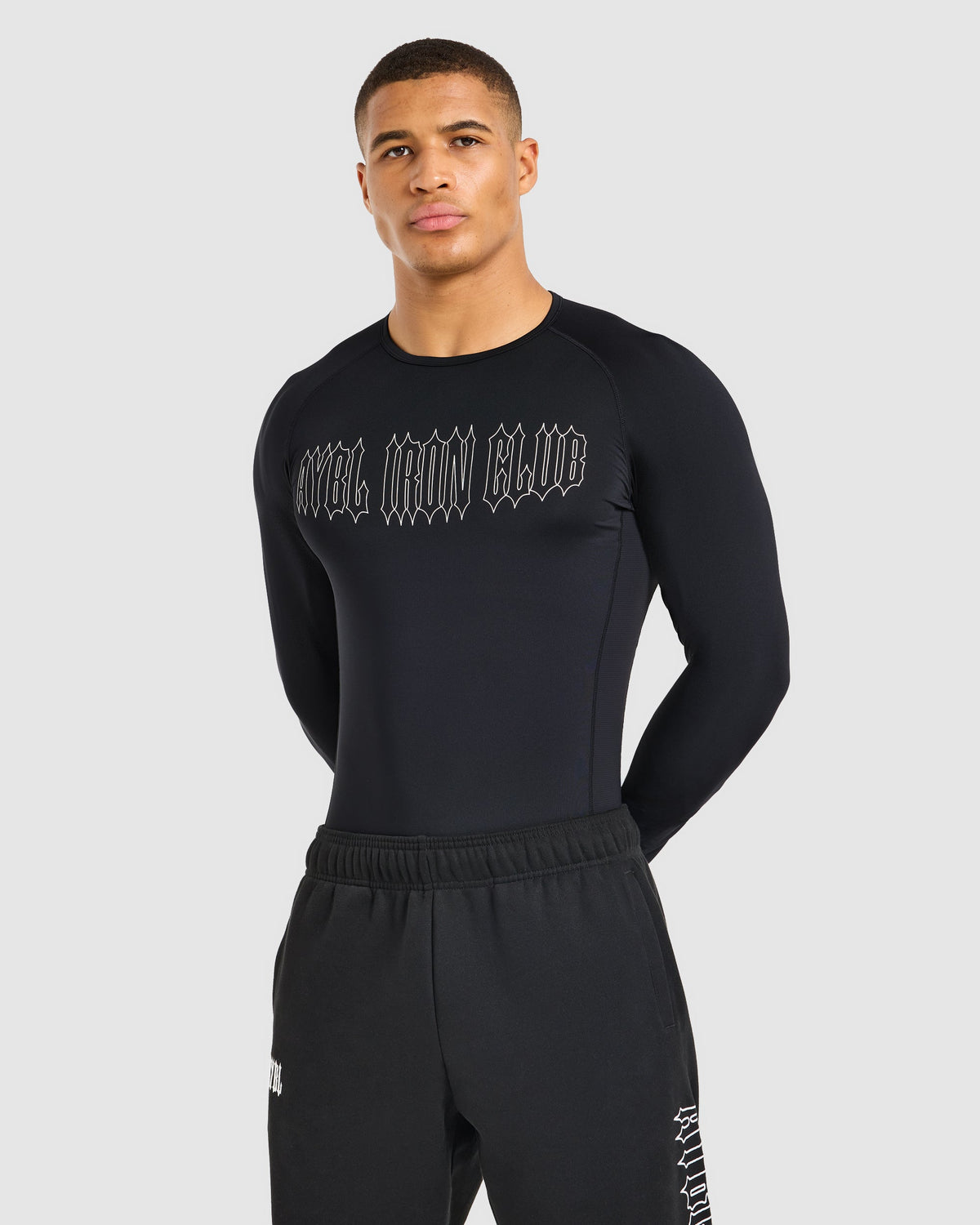 AYBL Iron Club Compression Long Sleeve - Noir
