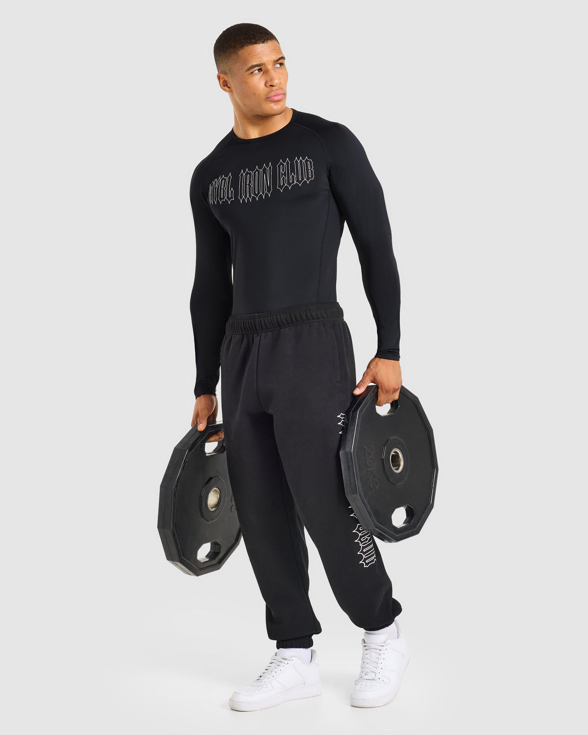AYBL Iron Club Compression Long Sleeve - Noir