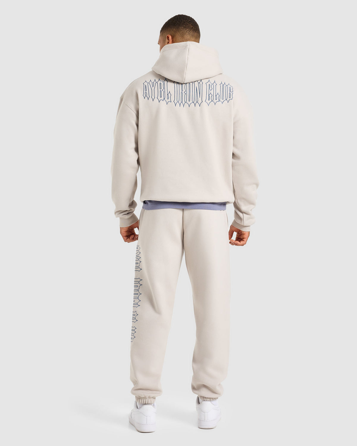 AYBL Iron Club Oversized Joggers - Cloud Gris
