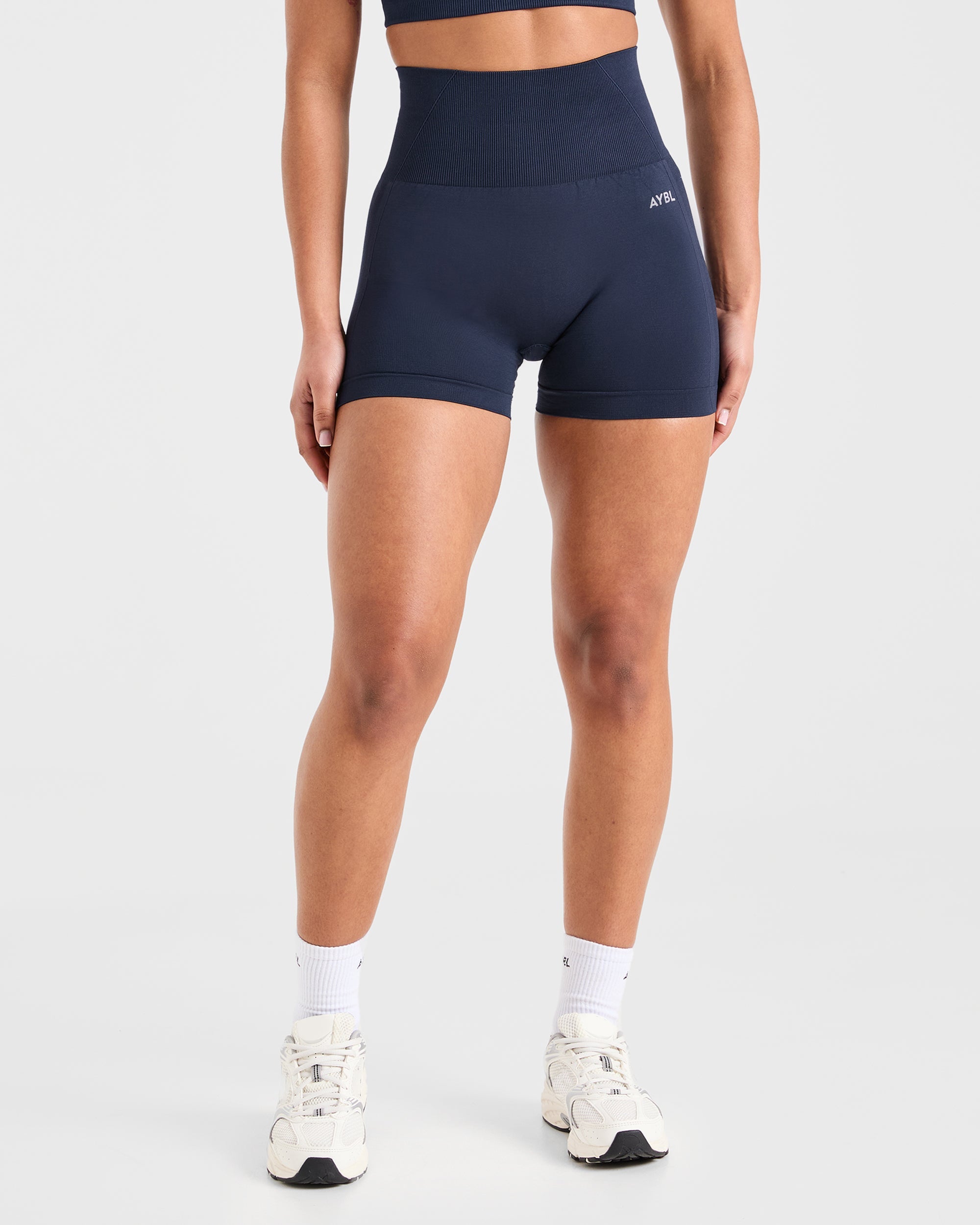 Empower Seamless Shorts - Navy