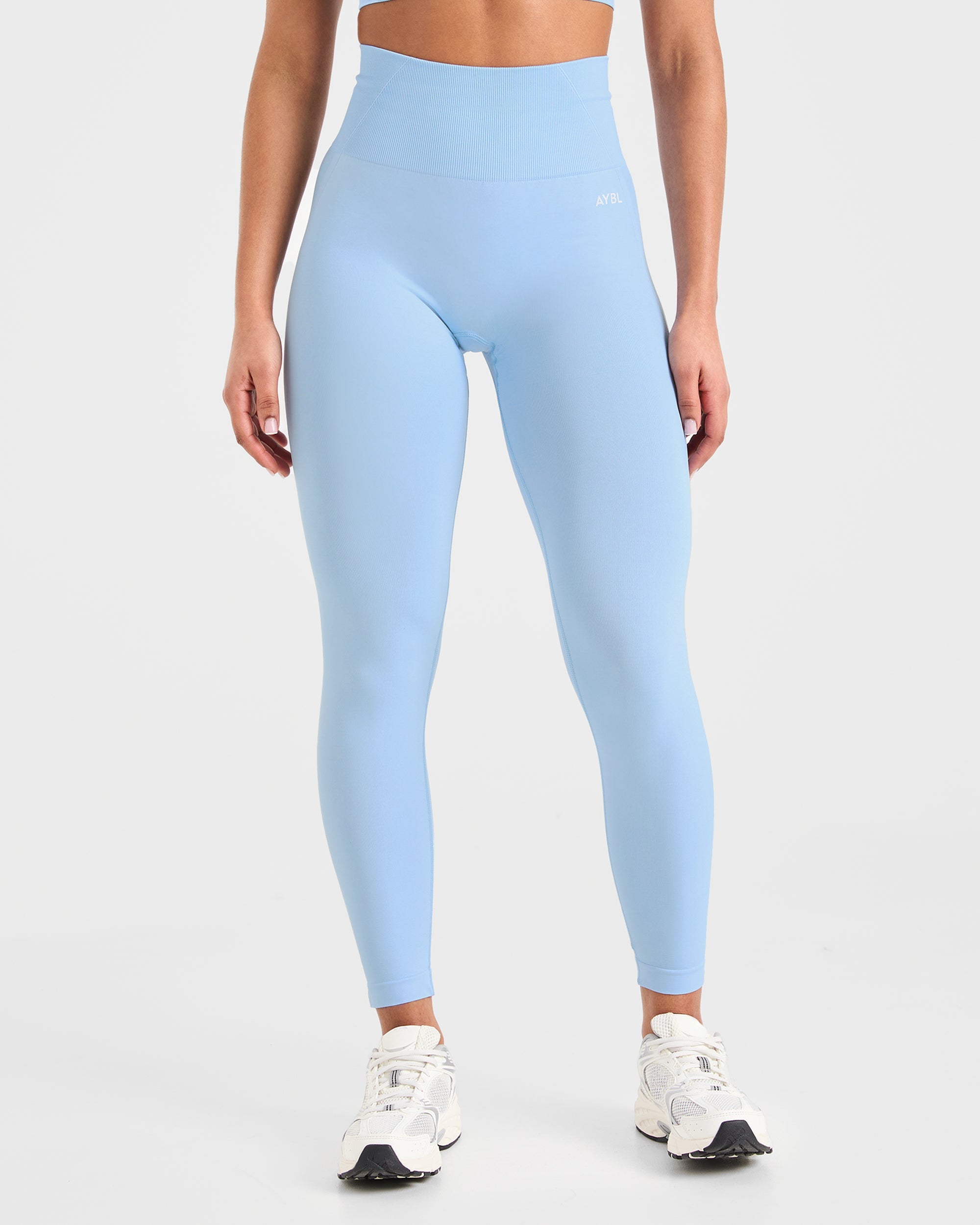 Empower Seamless Leggings - Sky Bleu