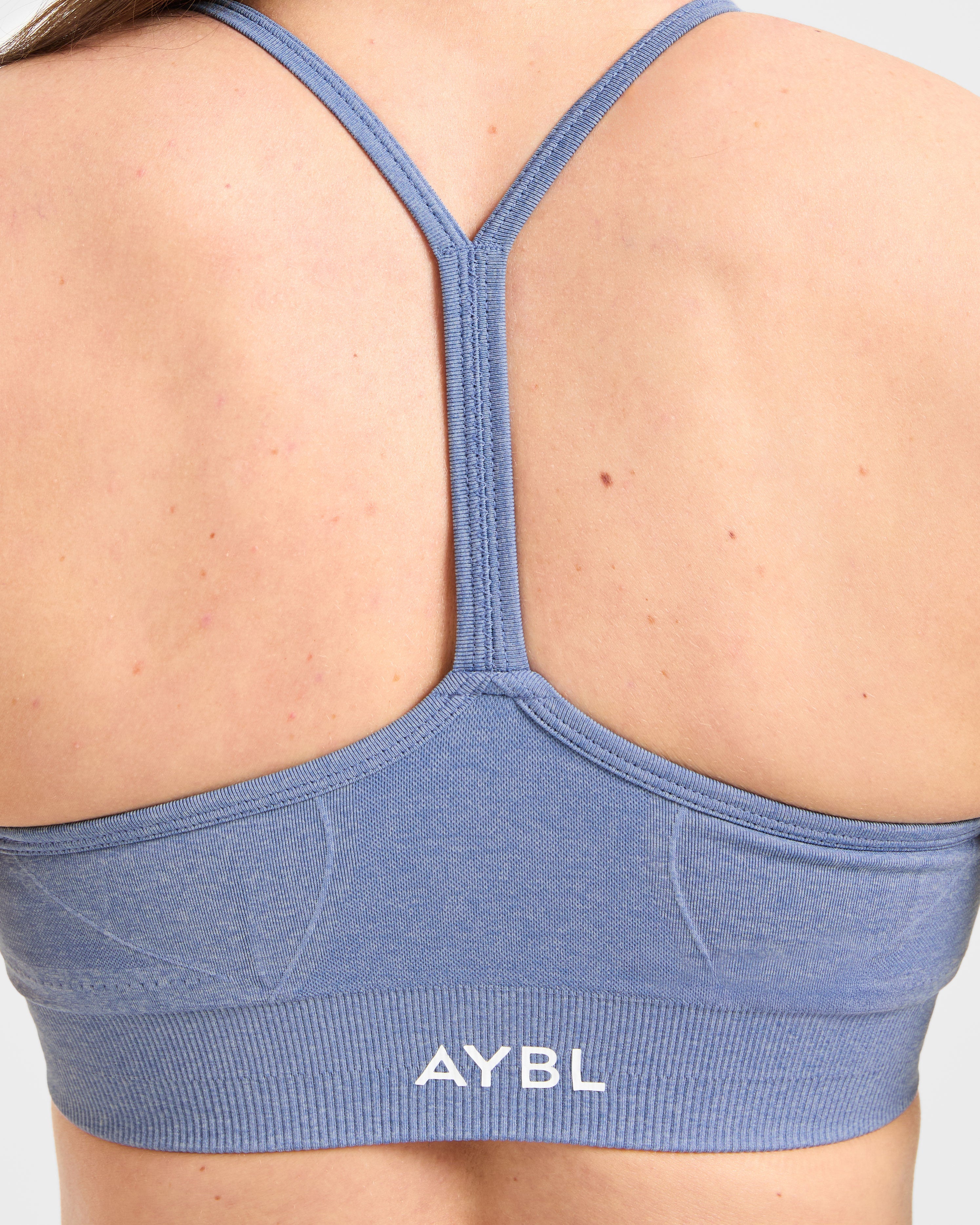 Empower Seamless Sports Bra - Bleu Marl