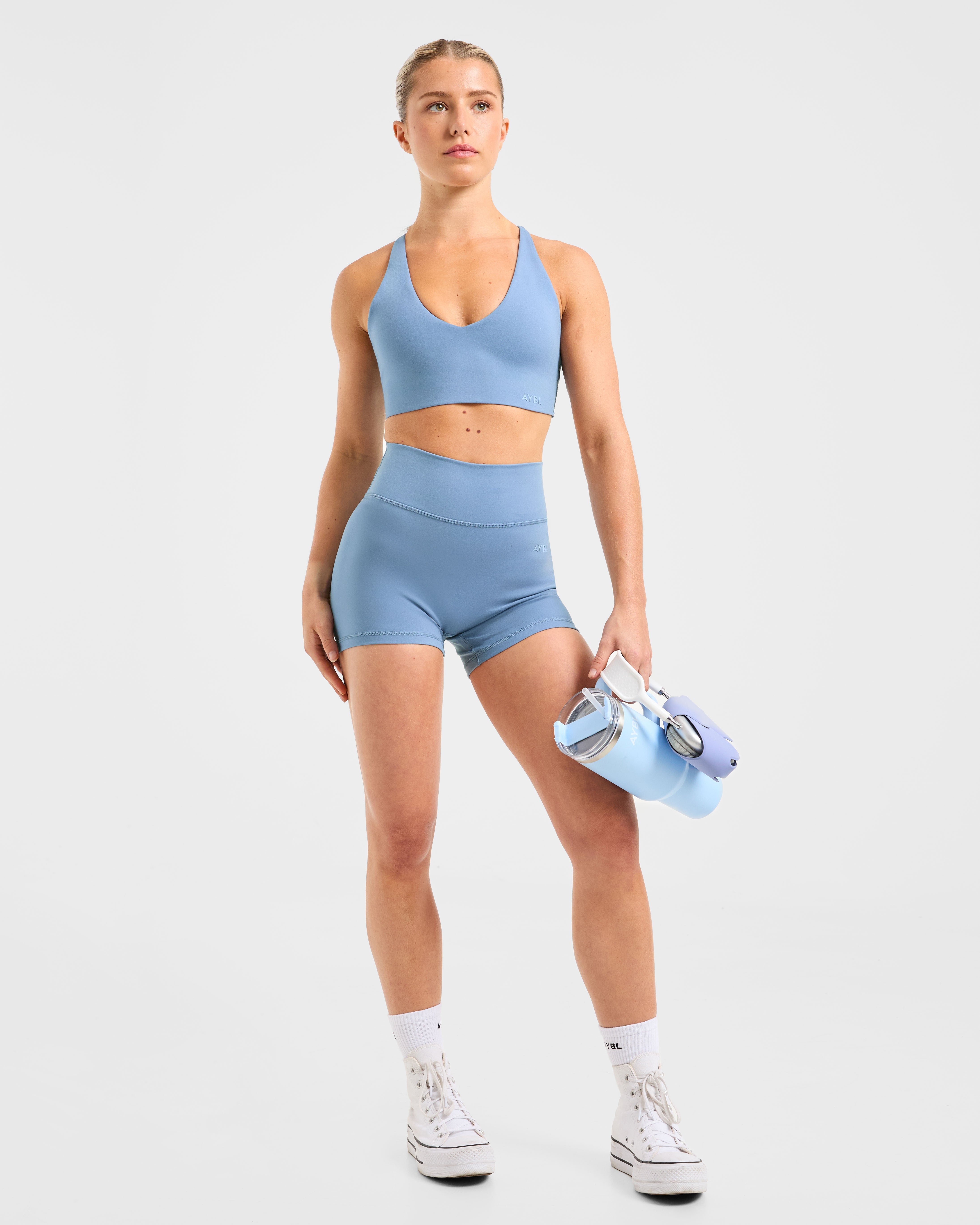 Staple Shorts - Slate Bleu