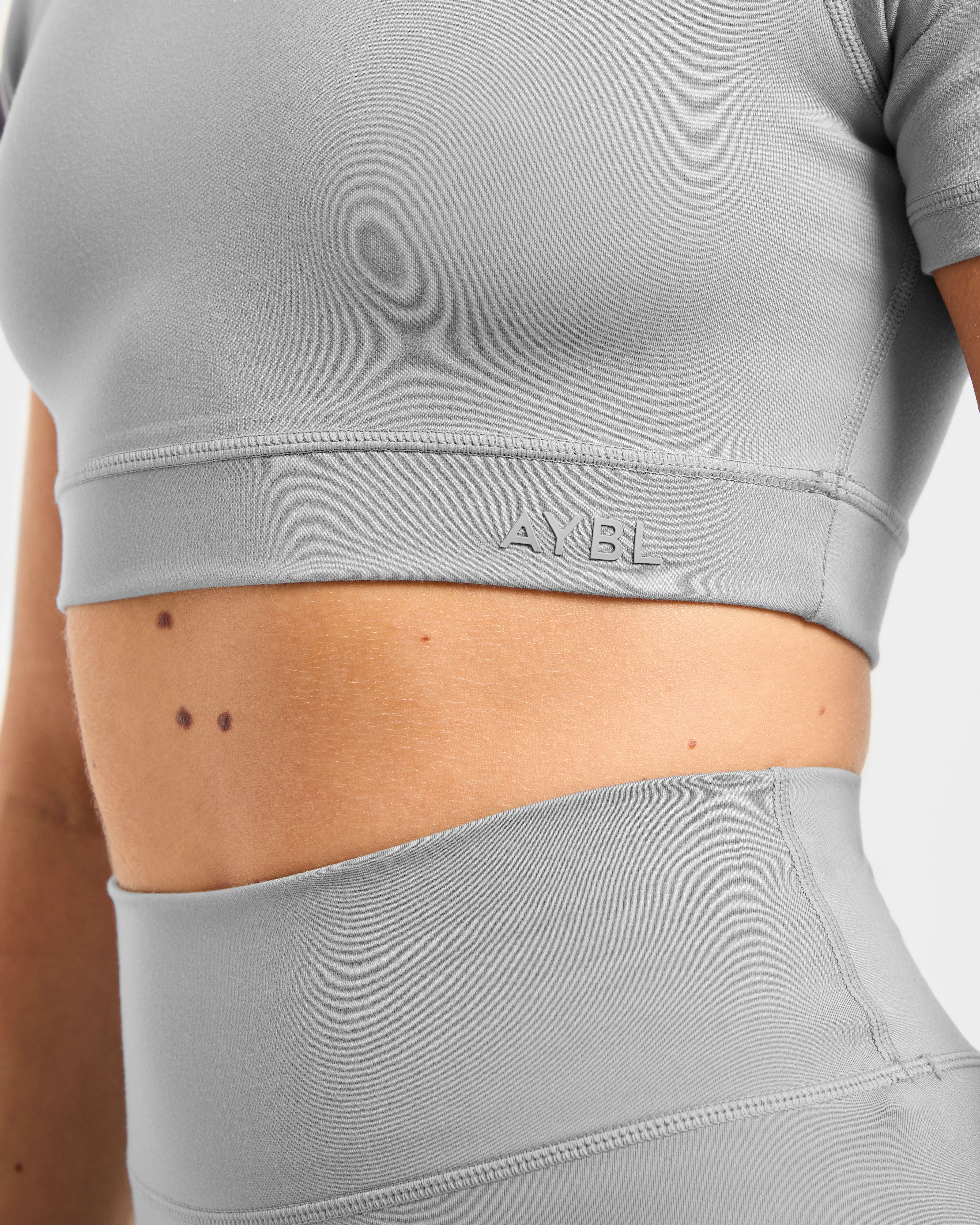Staple Crop Top - Gris