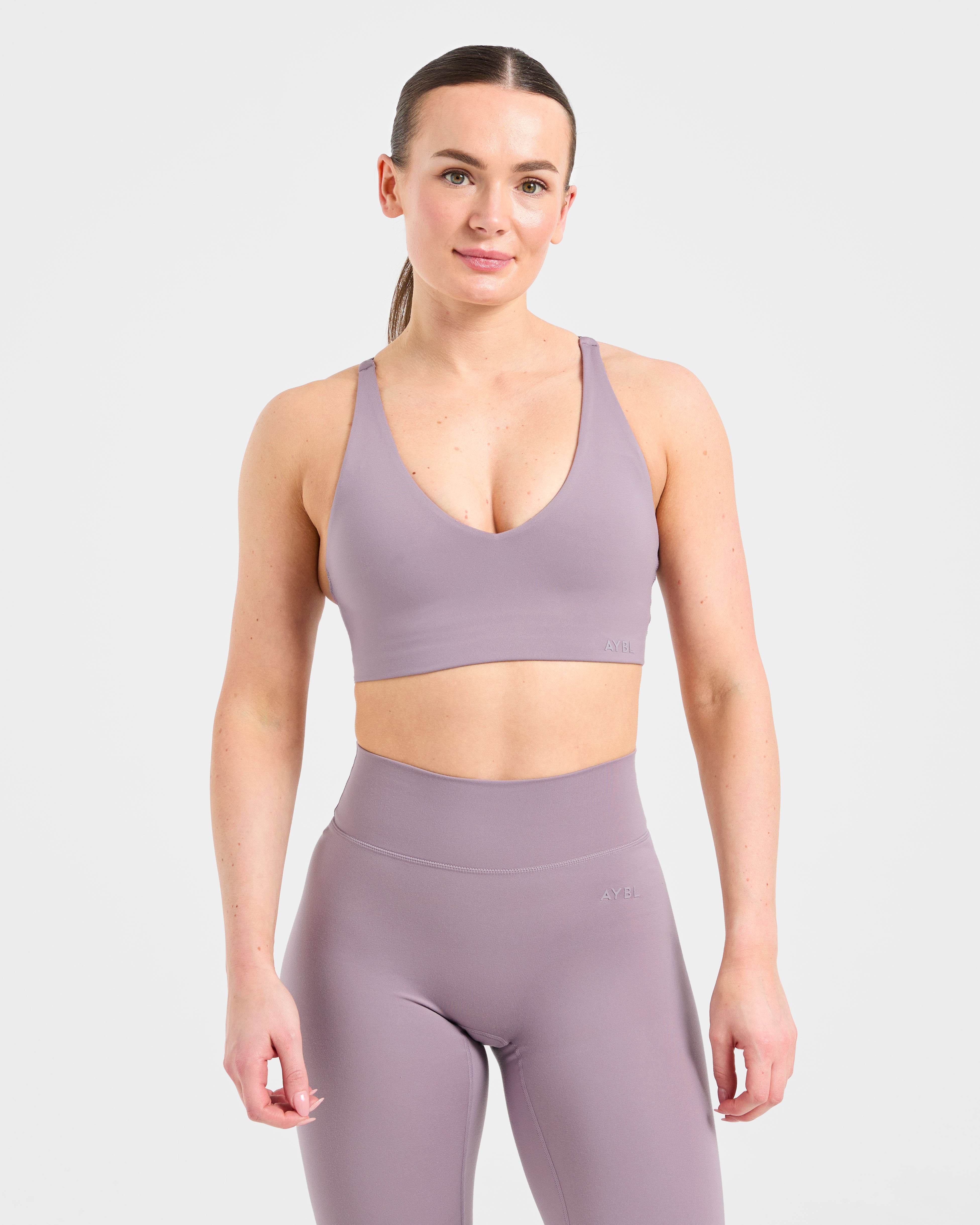 Staple Sports Bra - Mauve Violet