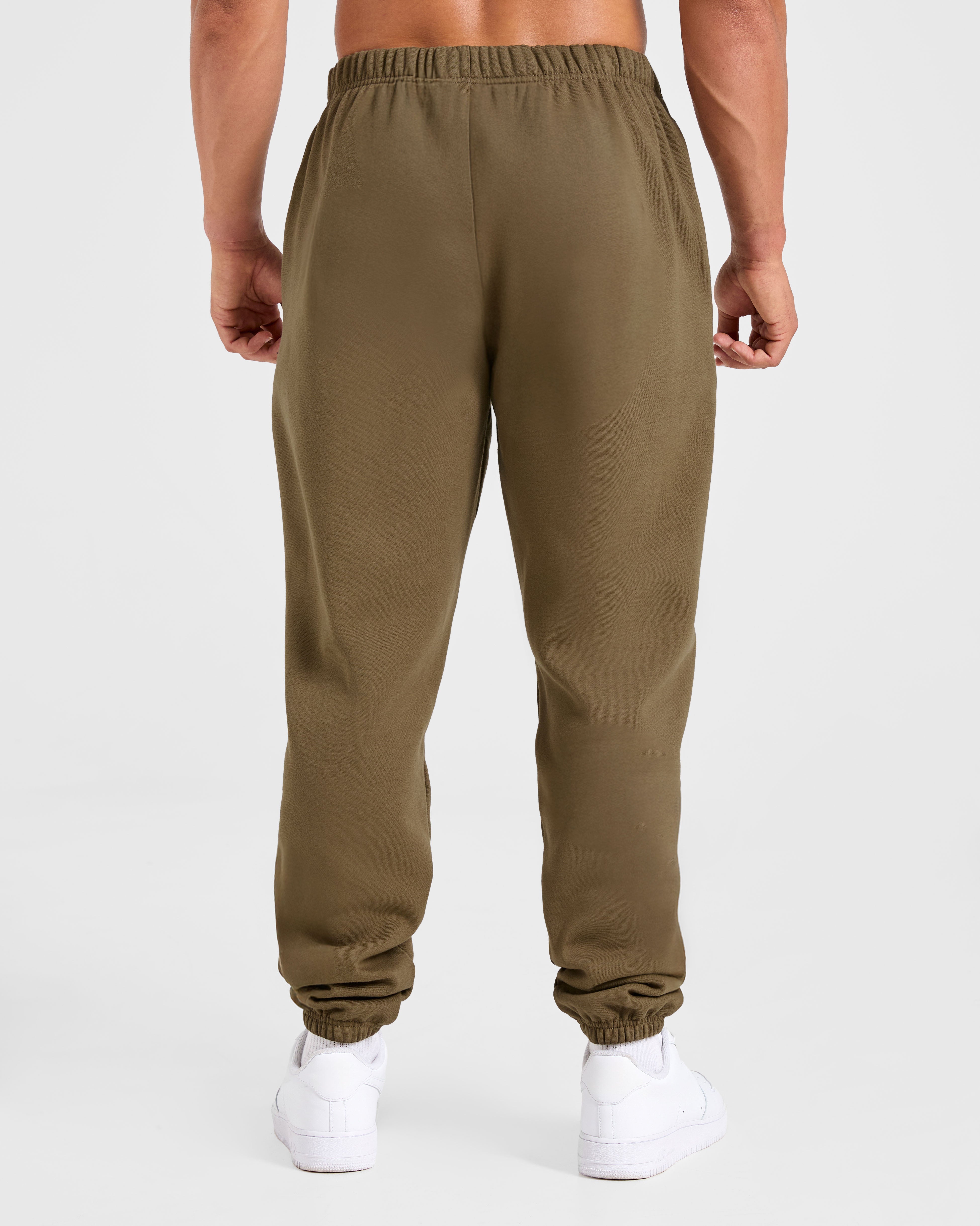 Essential Oversized Joggers- Olive Vert