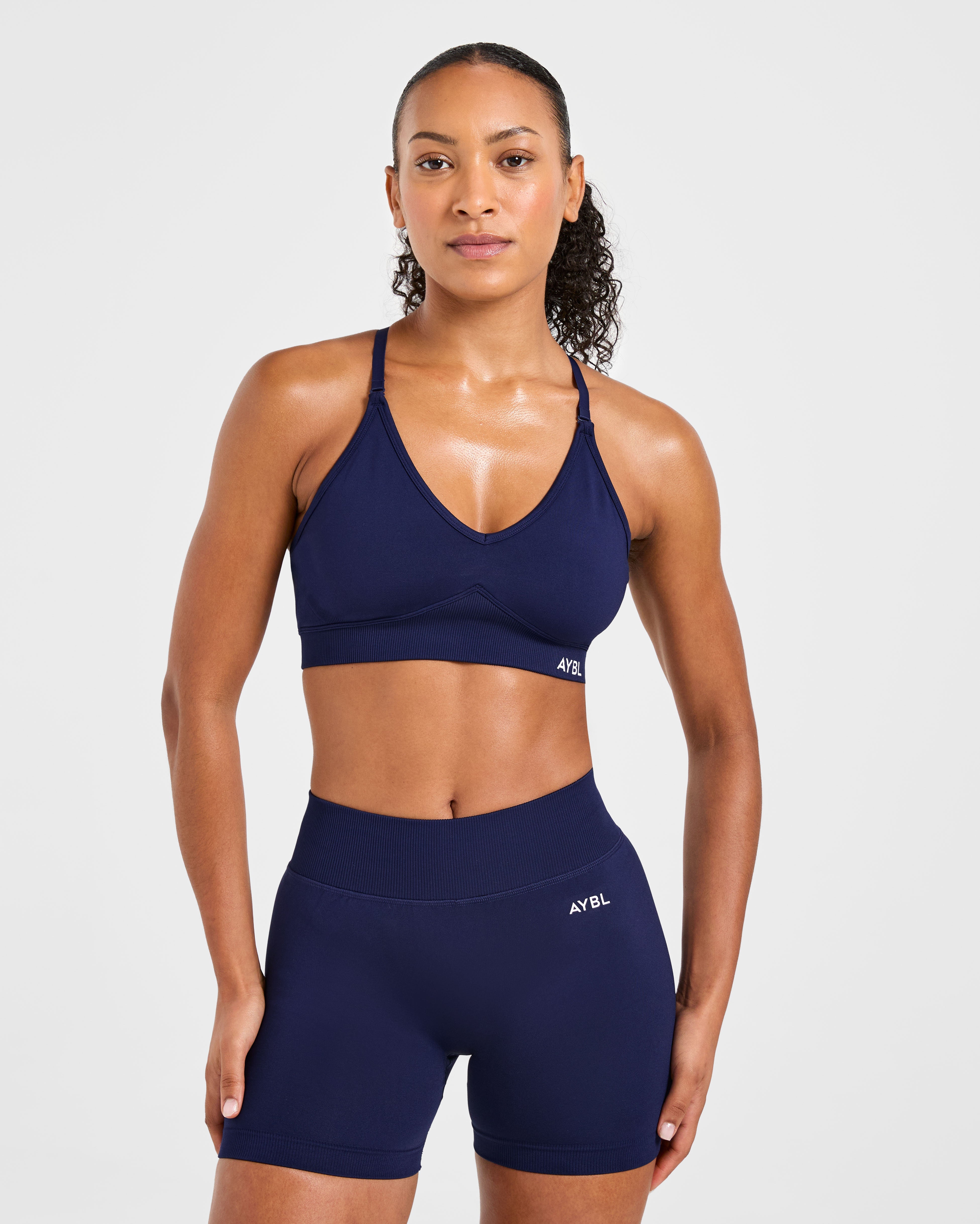 Adapt Seamless Sports Bra - Deep Navy