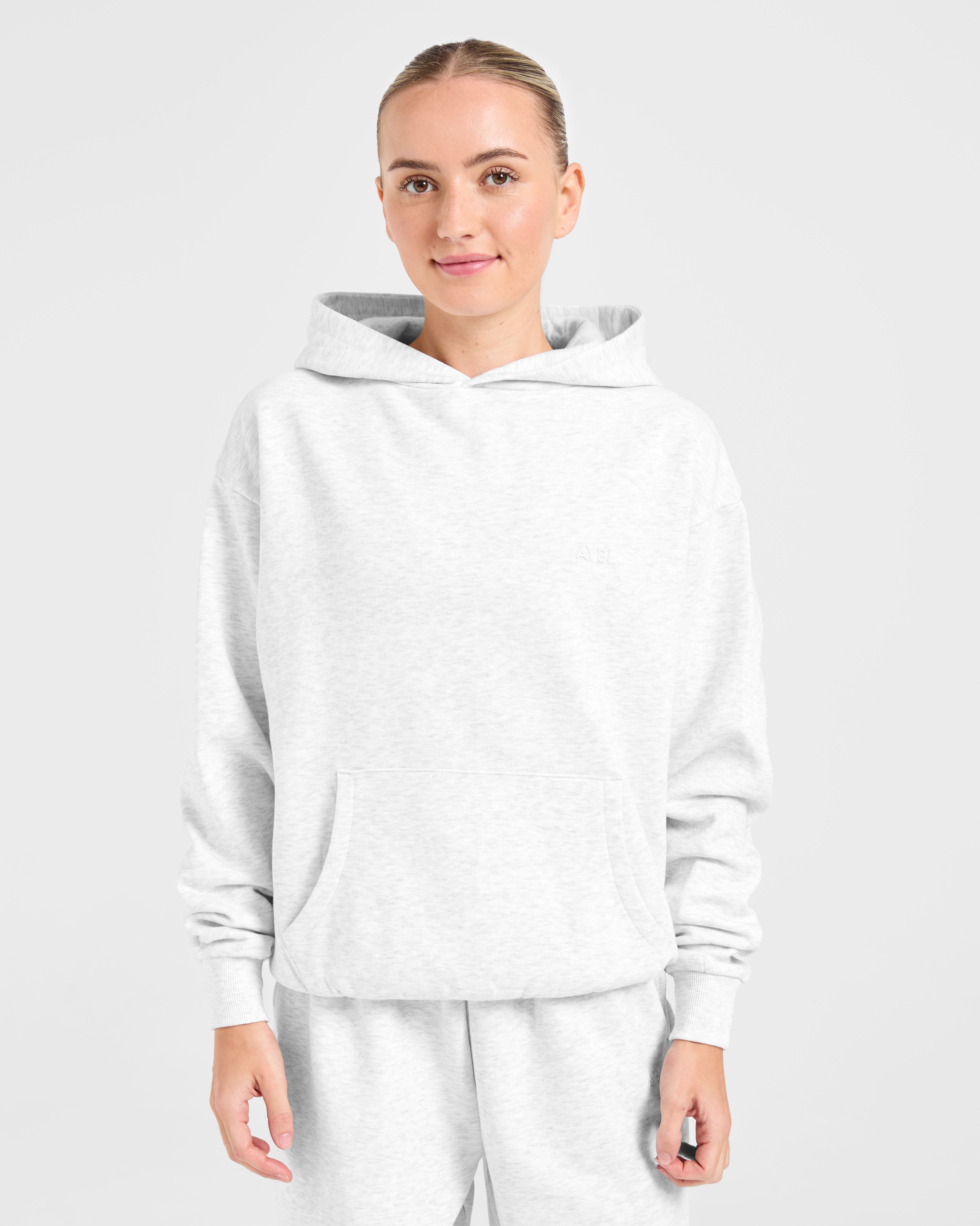 Lifestyle Oversized Hoodie - Heather Gris