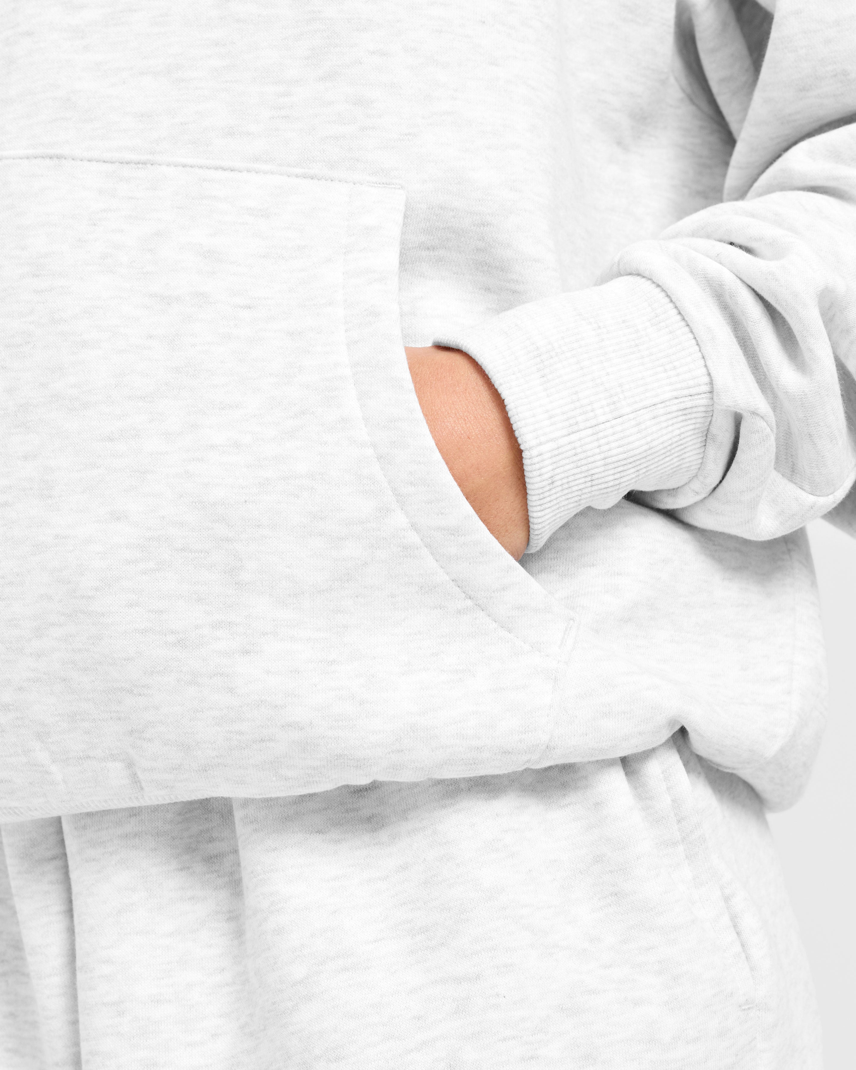 Lifestyle Oversized Hoodie - Heather Gris