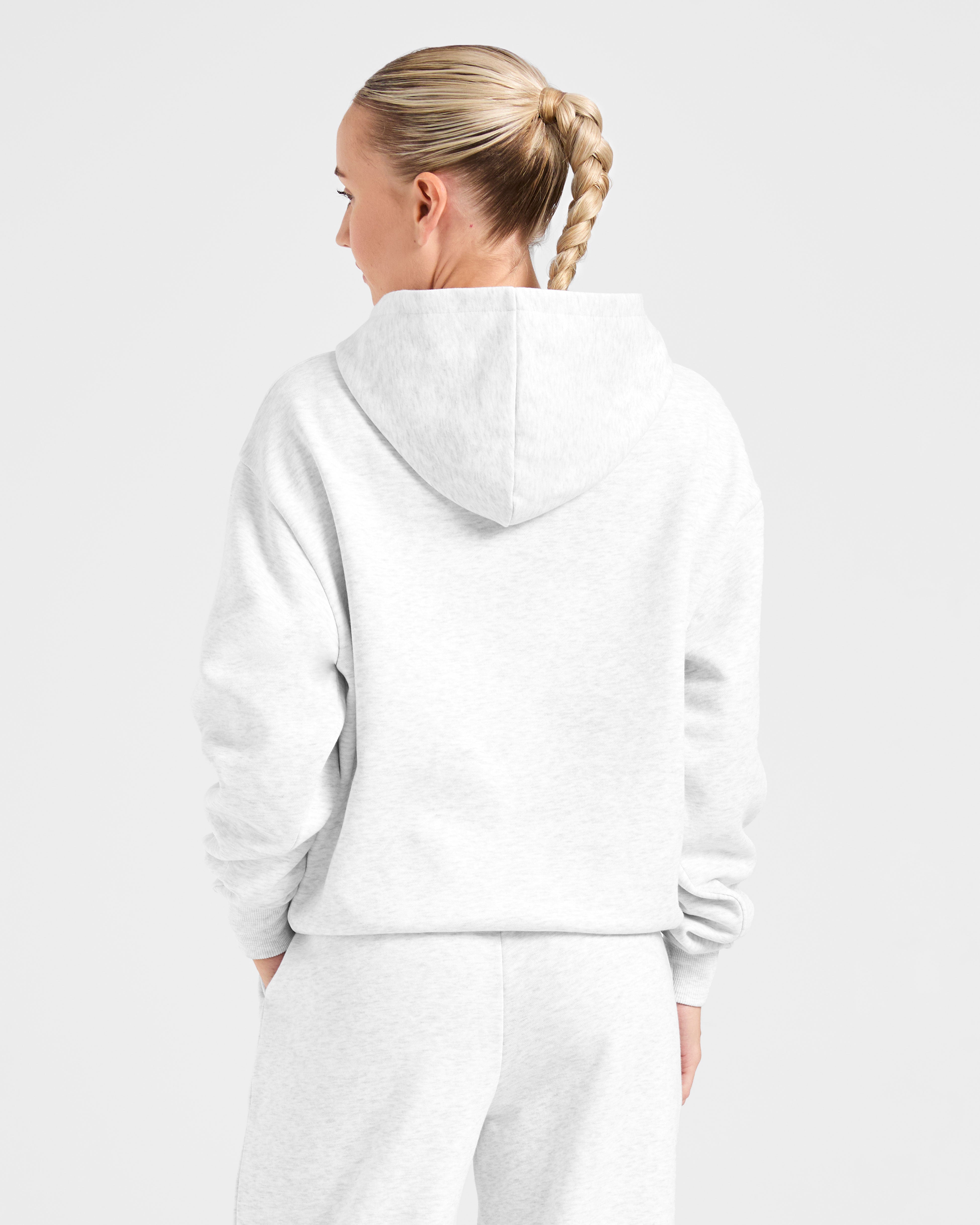 Lifestyle Oversized Hoodie - Heather Gris