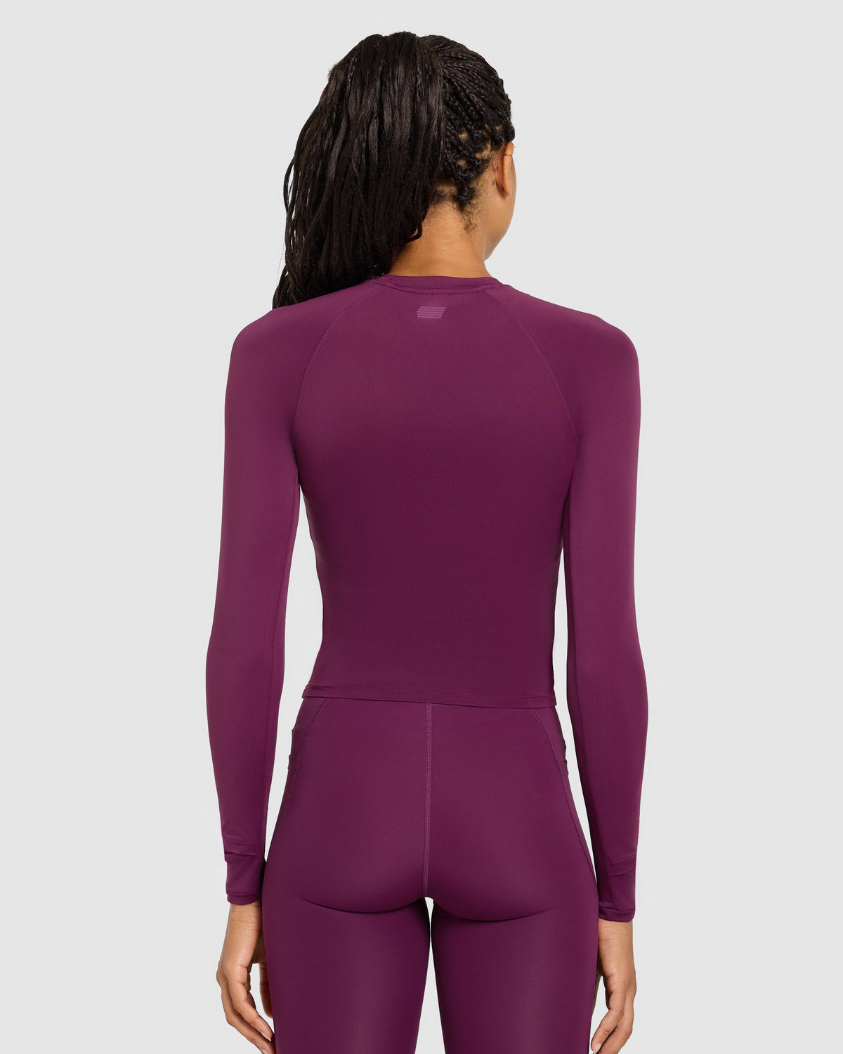 Run Long Sleeve Base Layer - Plum