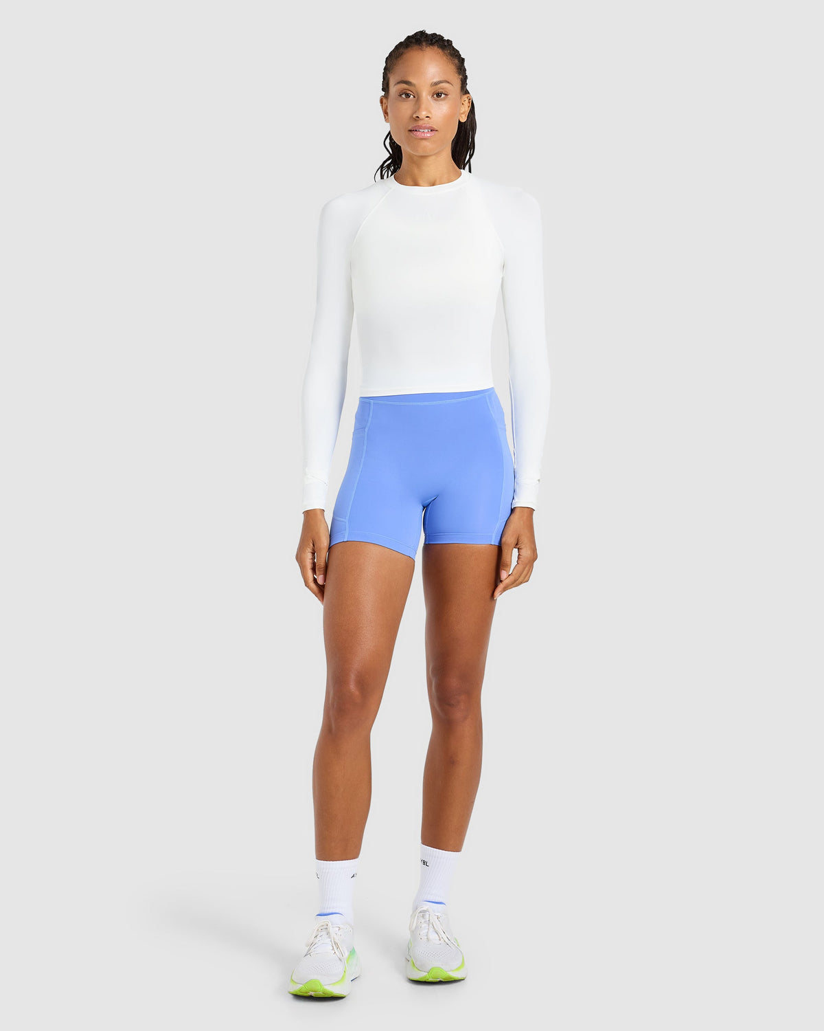Run Pocket Shorts - Cornflower Bleu