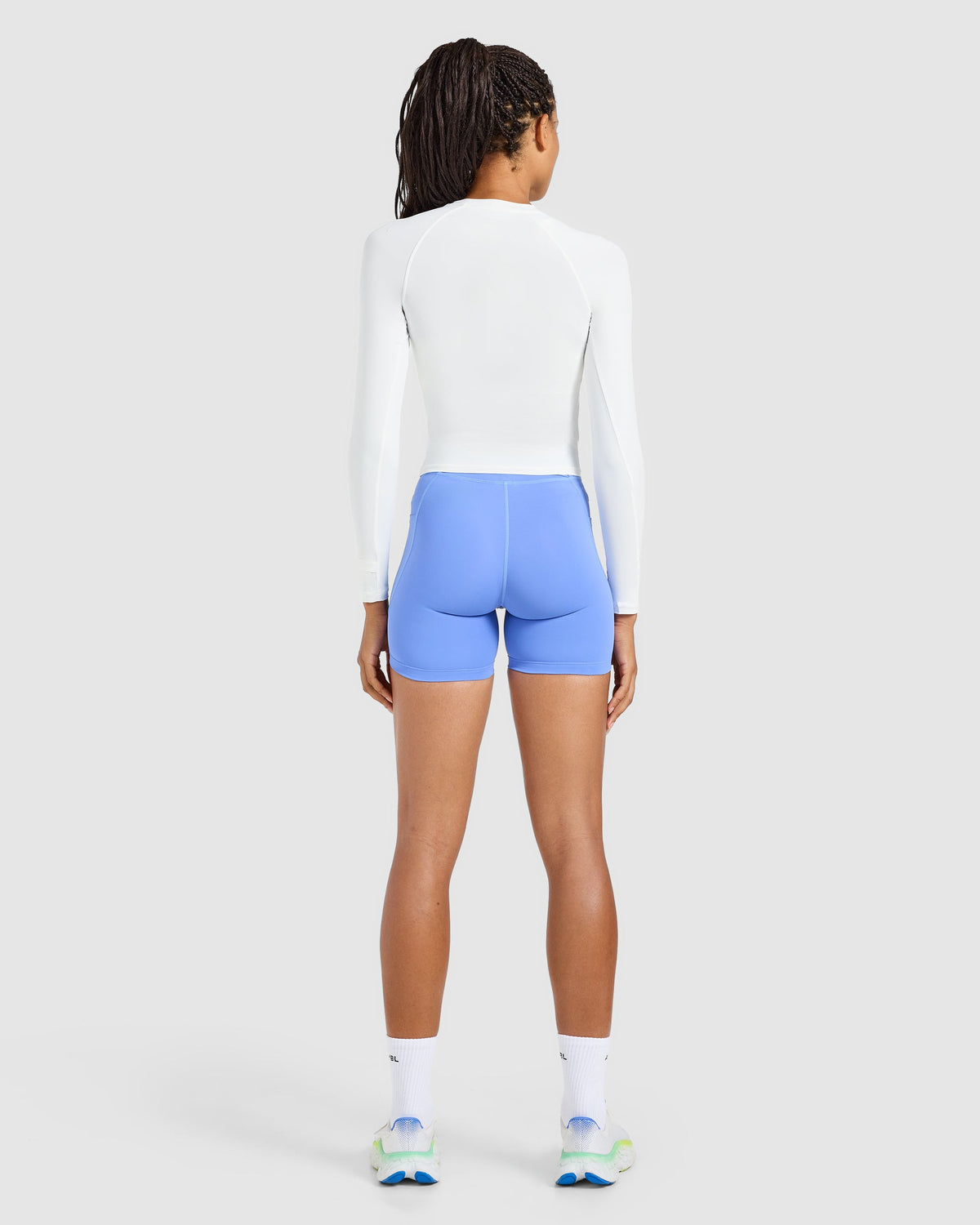 Run Pocket Shorts - Cornflower Bleu