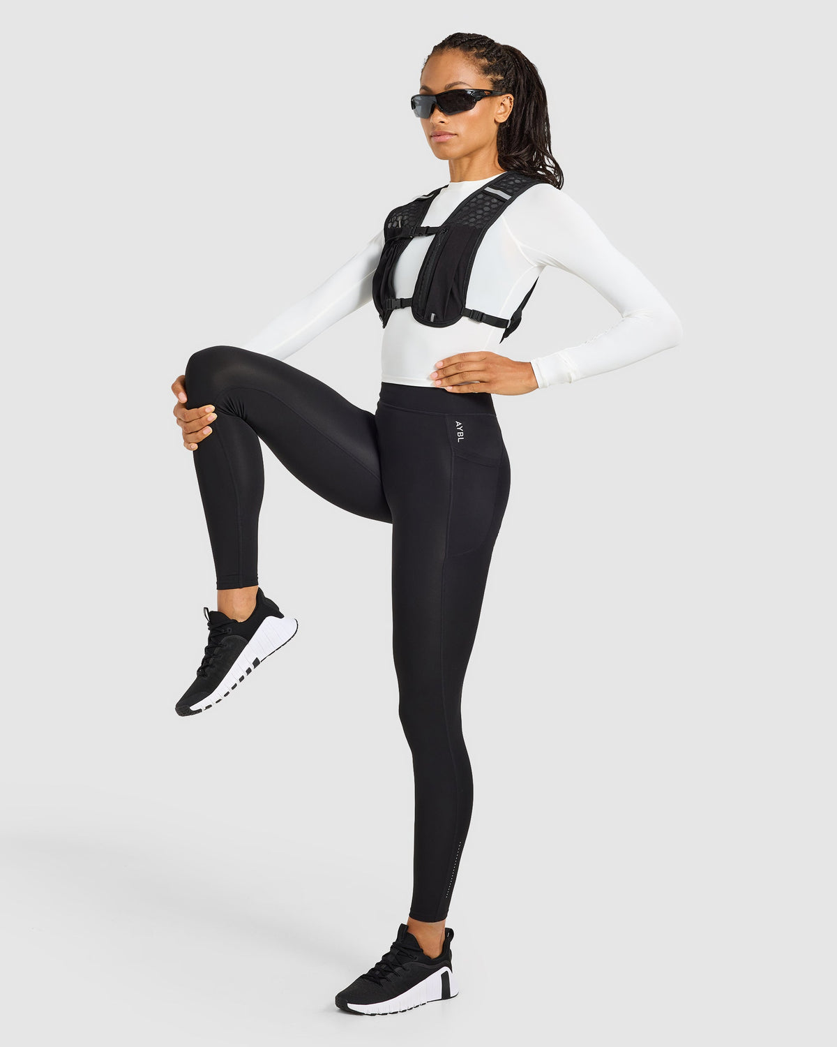 Run Pocket Leggings - Noir