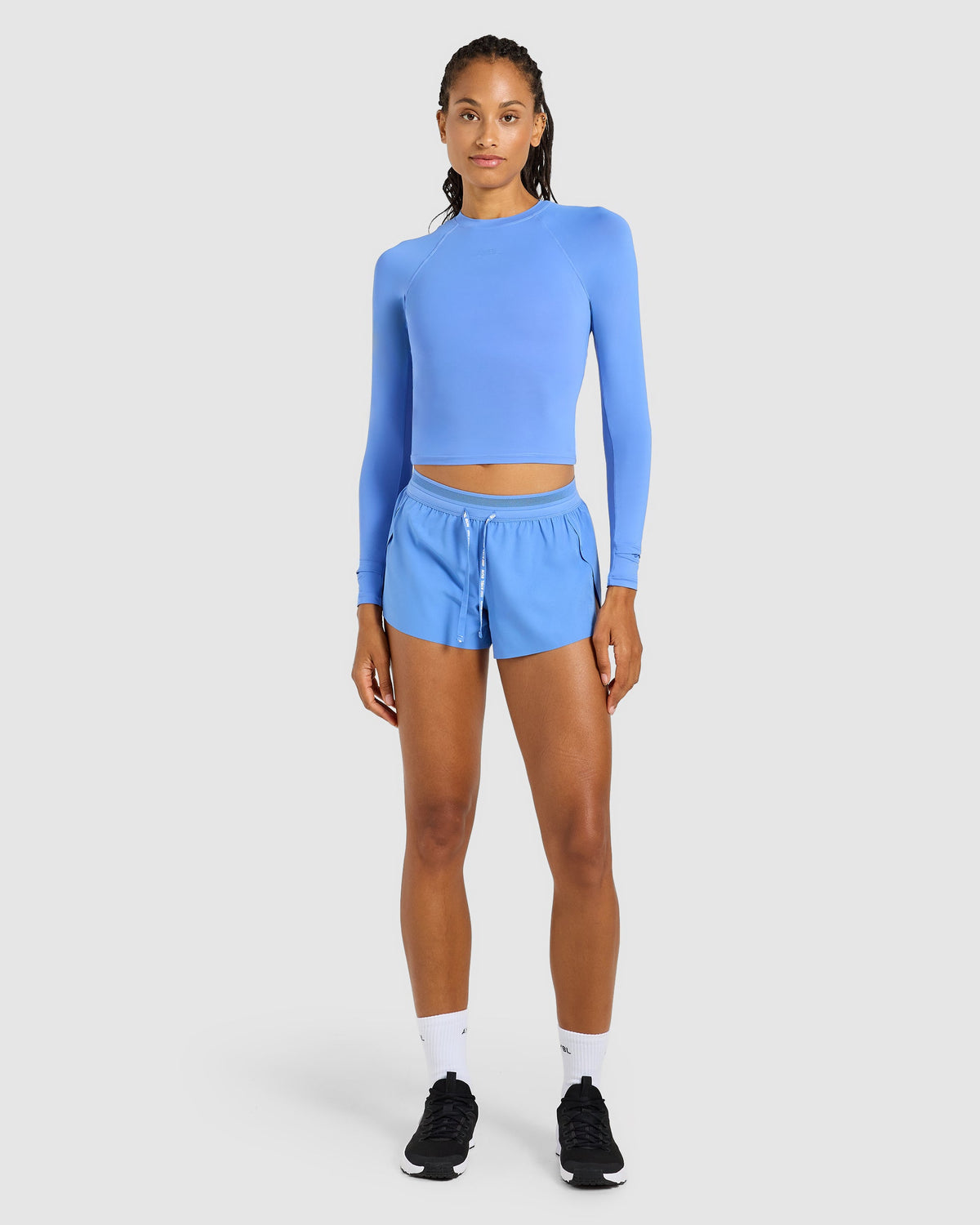 Run Long Sleeve Base Layer - Cornflower Bleu
