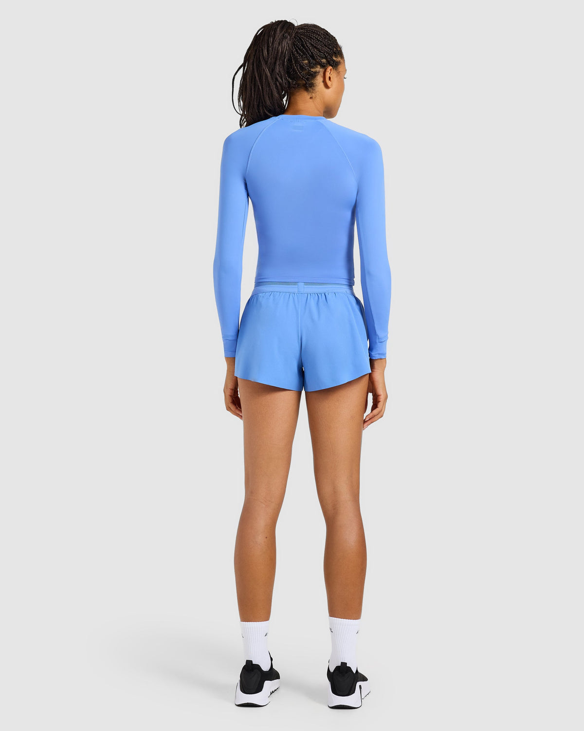 Run Long Sleeve Base Layer - Cornflower Bleu