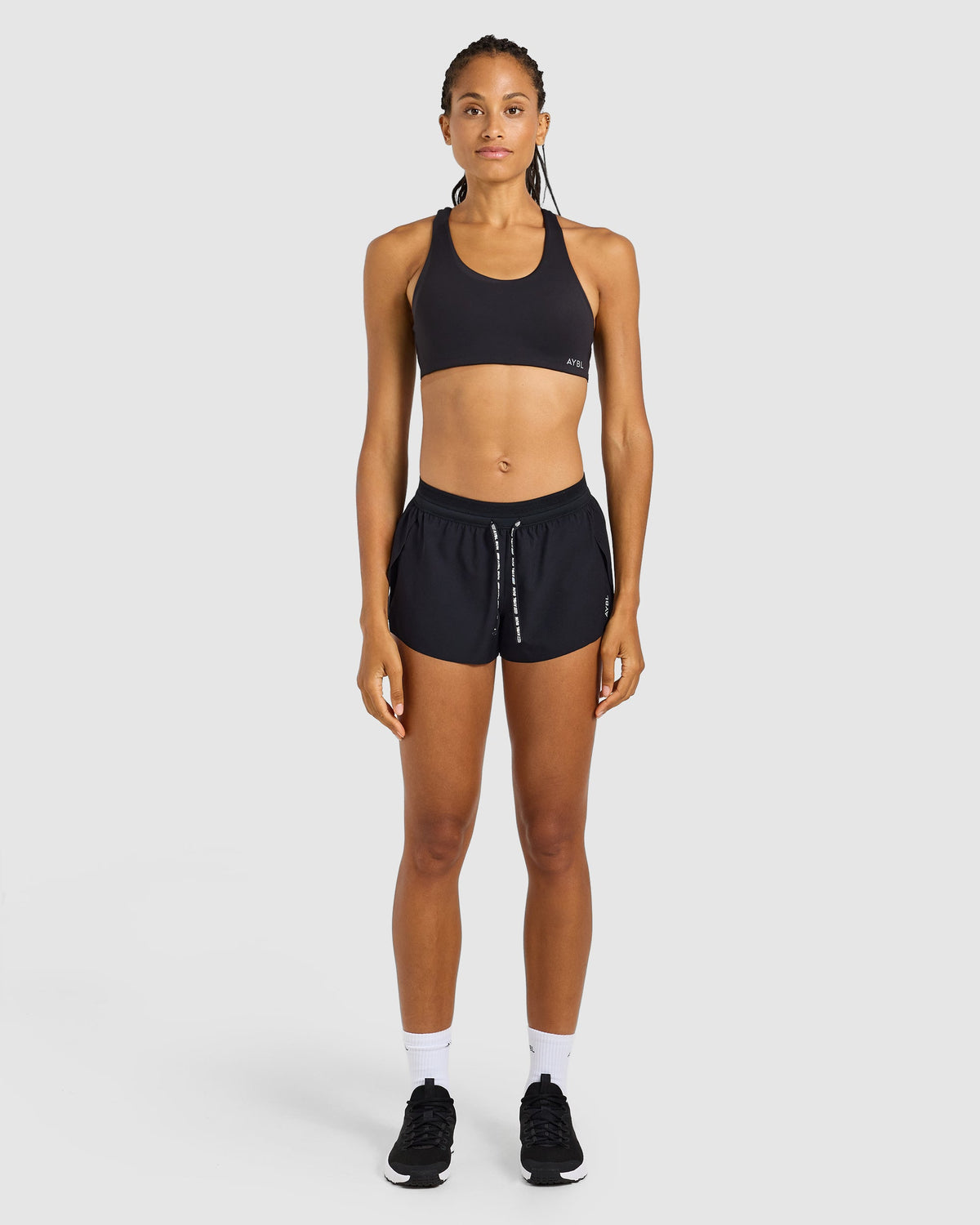 Run Low Rise 3" Shorts - Noir