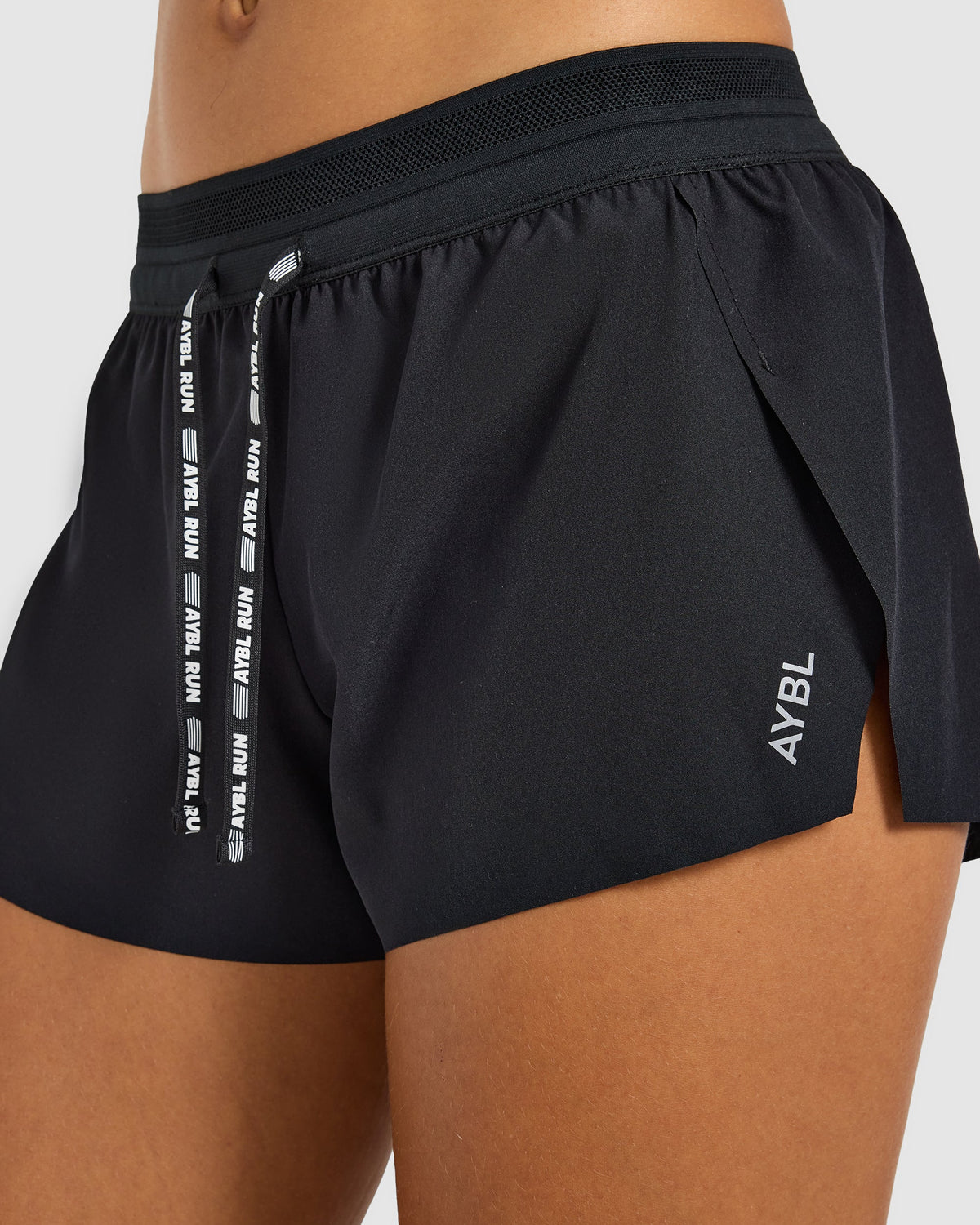 Run Low Rise 3" Shorts - Noir