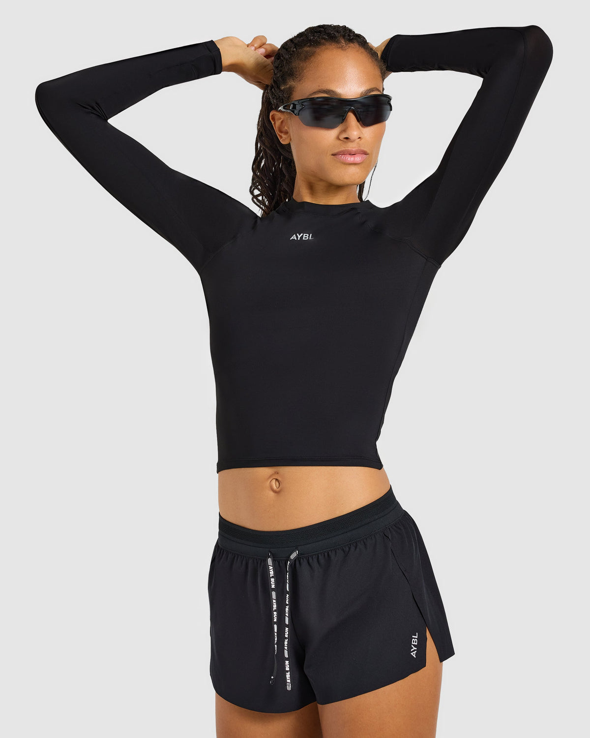 Run Low Rise 3" Shorts - Noir