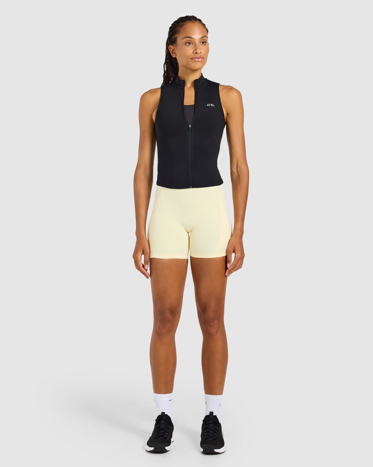 Run Pocket Shorts - Butter Jaune